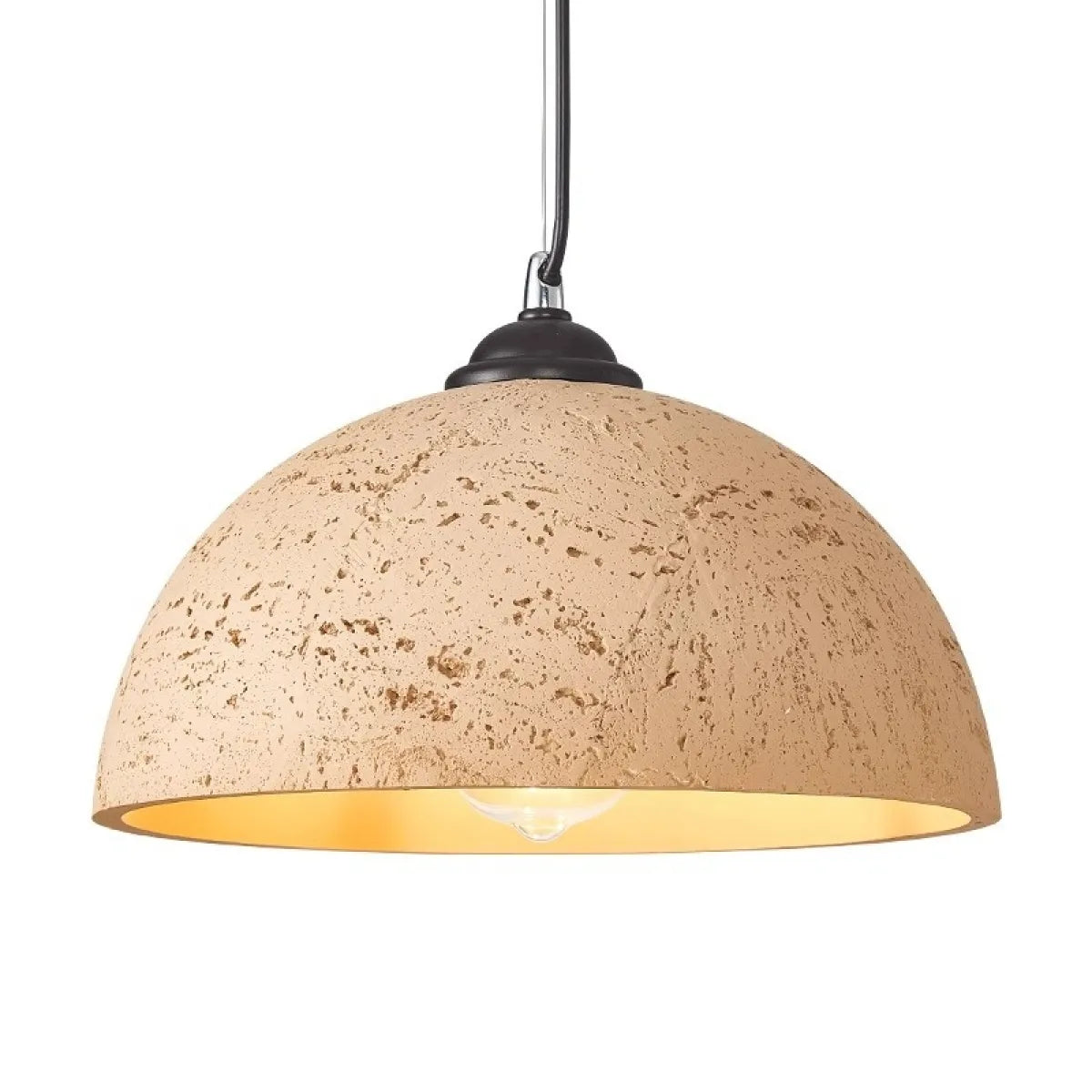 Yeri – Vintage-Chandelier mit Marmorkörper