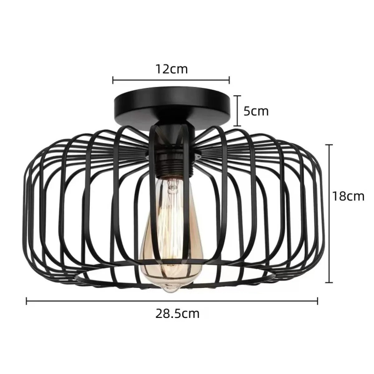 Elvie – Moderne Runde Deckenlampe