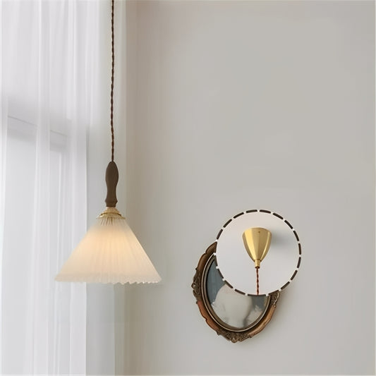 Kaito – Retro-Japanische Pendelleuchte und Wandlampe