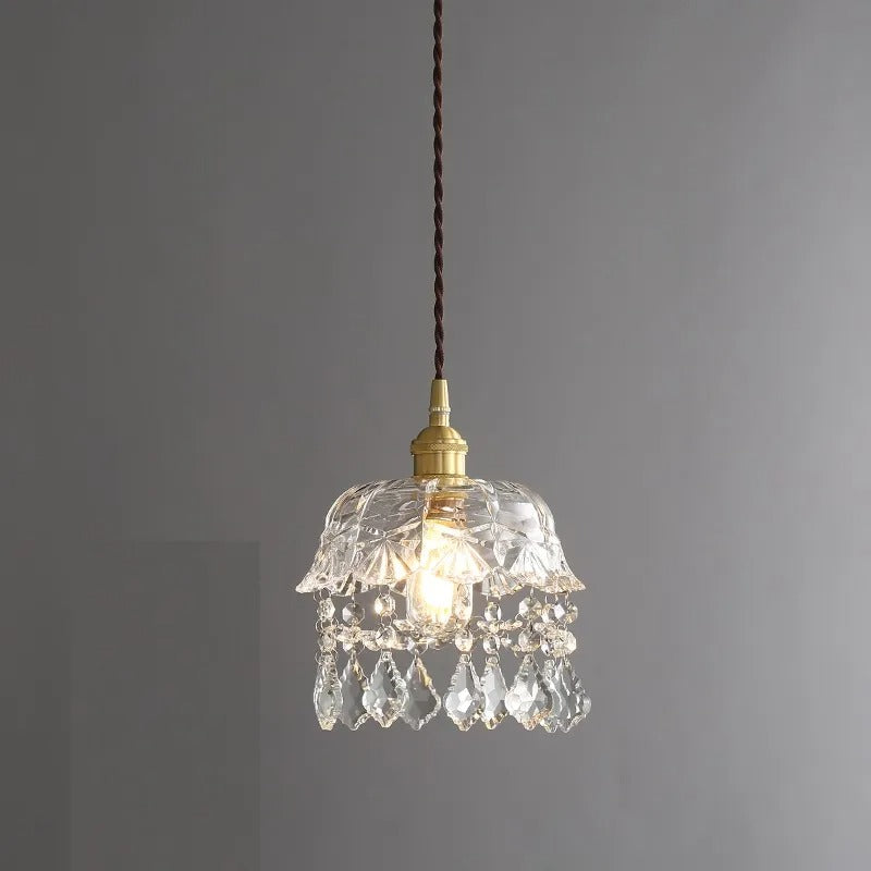 Prismelle – Minimalistische LED-Deckenleuchte aus Glas für stilvolle Wohnräume