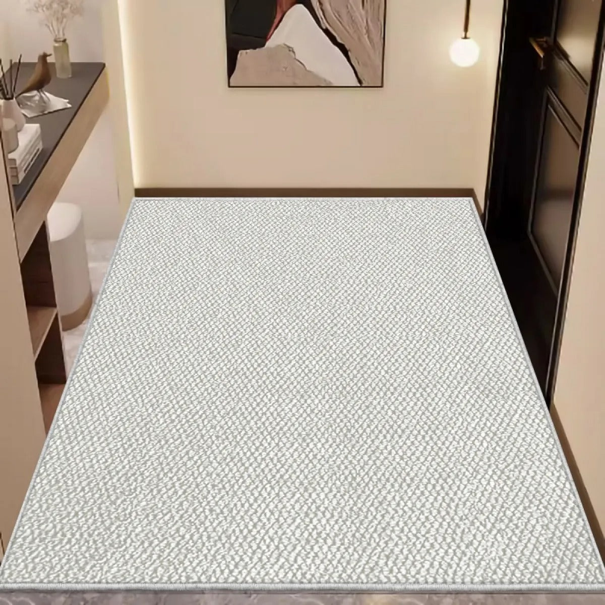 Sophie – Türmatte aus Sisal in Solider Farbe