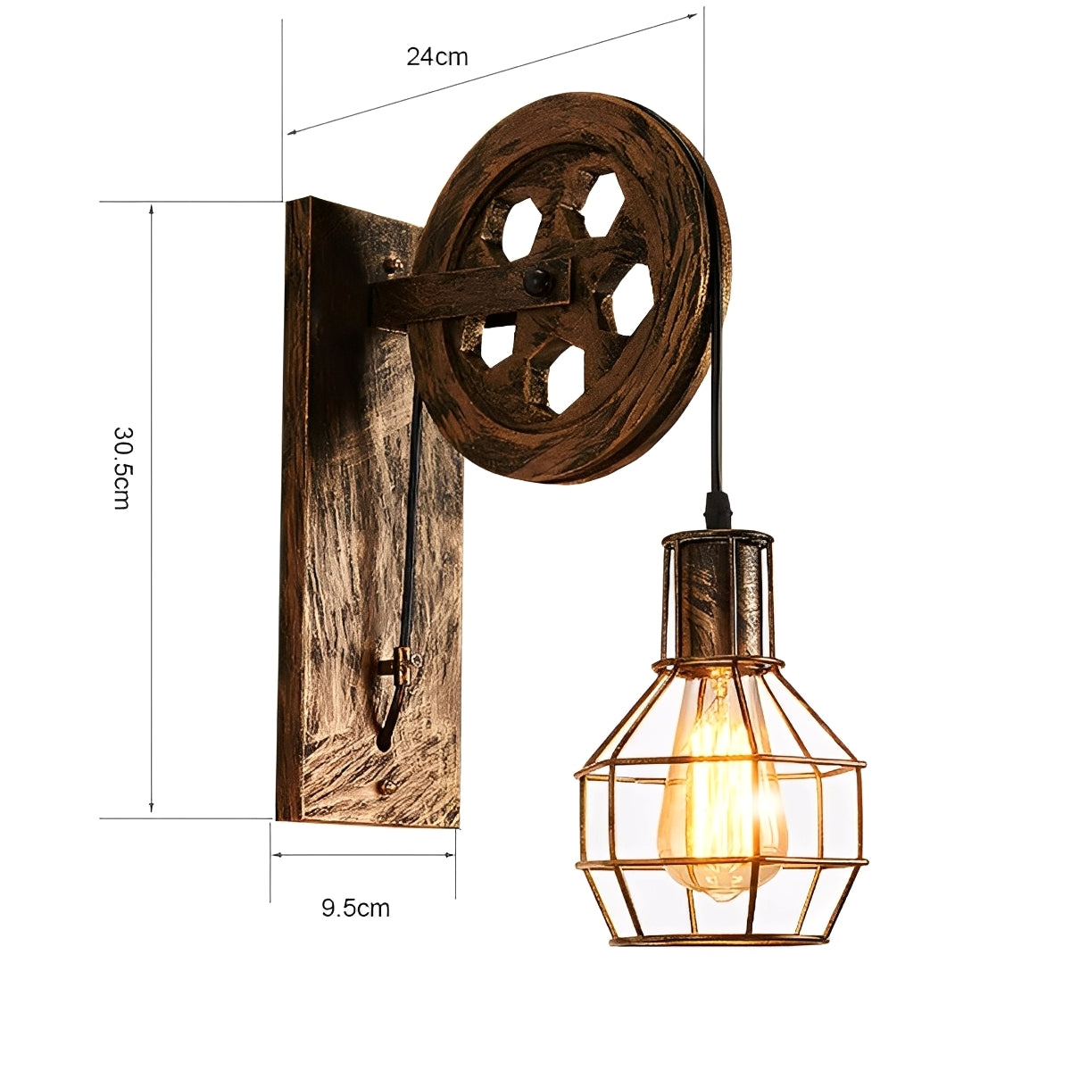 Tessa – Individuelle Wandlampe