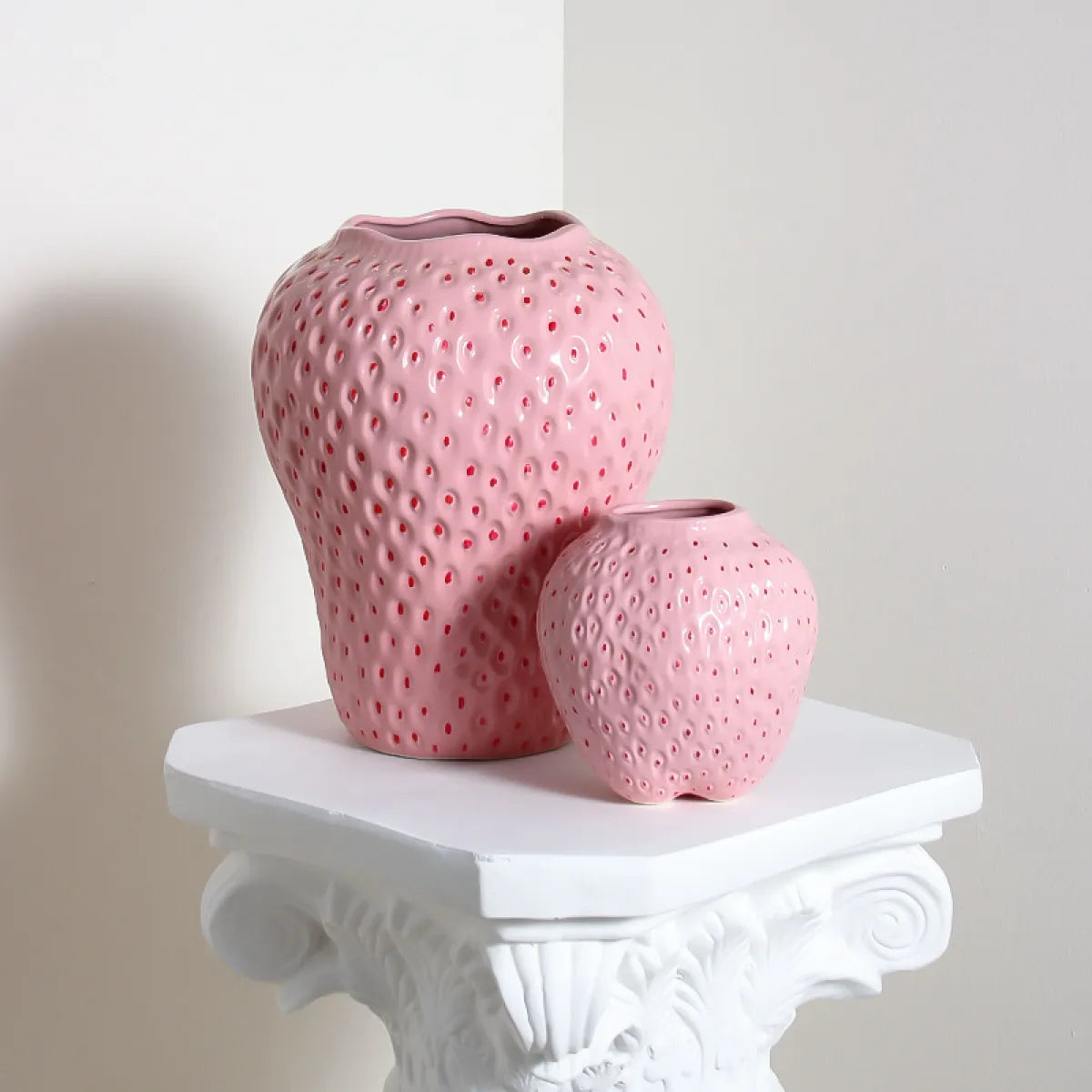 Hannah – Dekorative Erdbeer-Vase