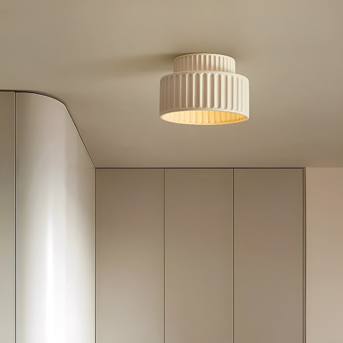 Coralie – Cream-Style LED-Deckenleuchte