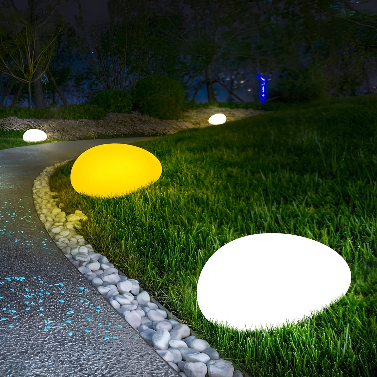Sakura – Solar-LED Gartenleuchte in Steinoptik