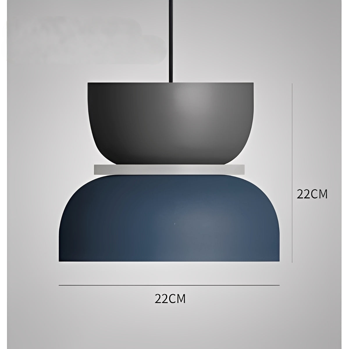 Sven – Schlichte Nordic Drachen Laterne Deckenlampe