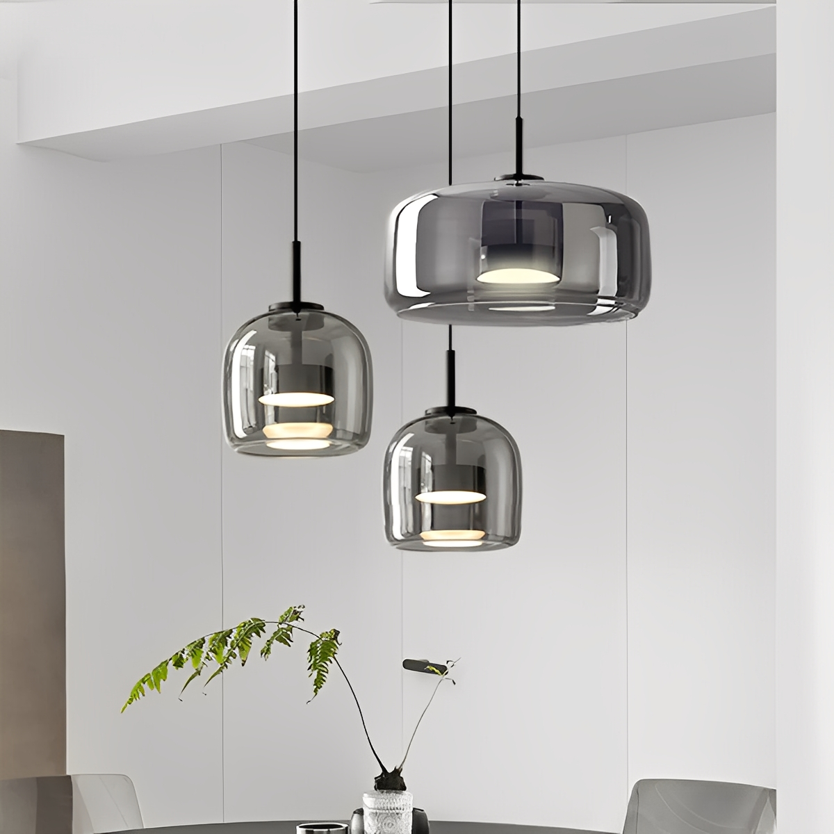 Giulia – Italienische LED Glas-Deckenleuchte