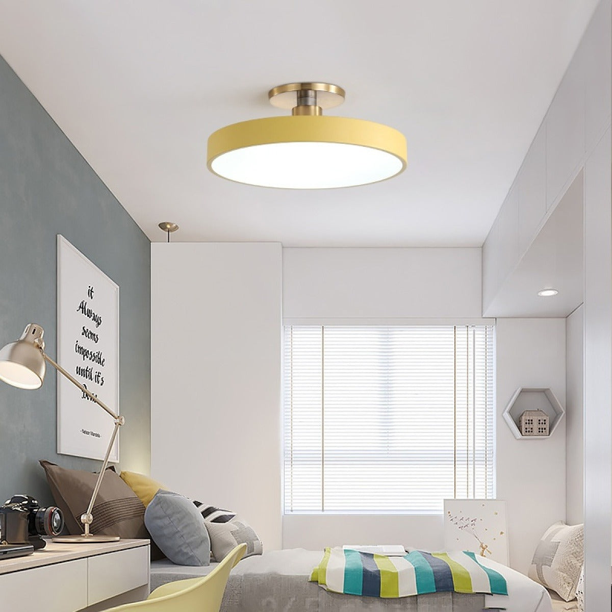Skalora – Minimalistische LED-Deckenlampe