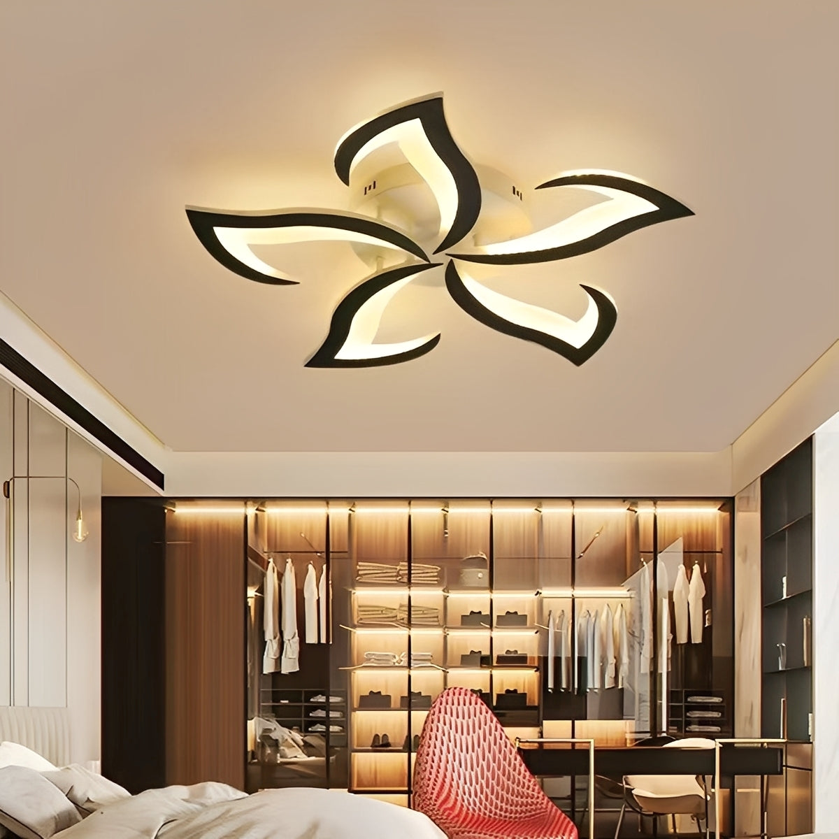 Mori – Blumenförmige LED-Deckenleuchte