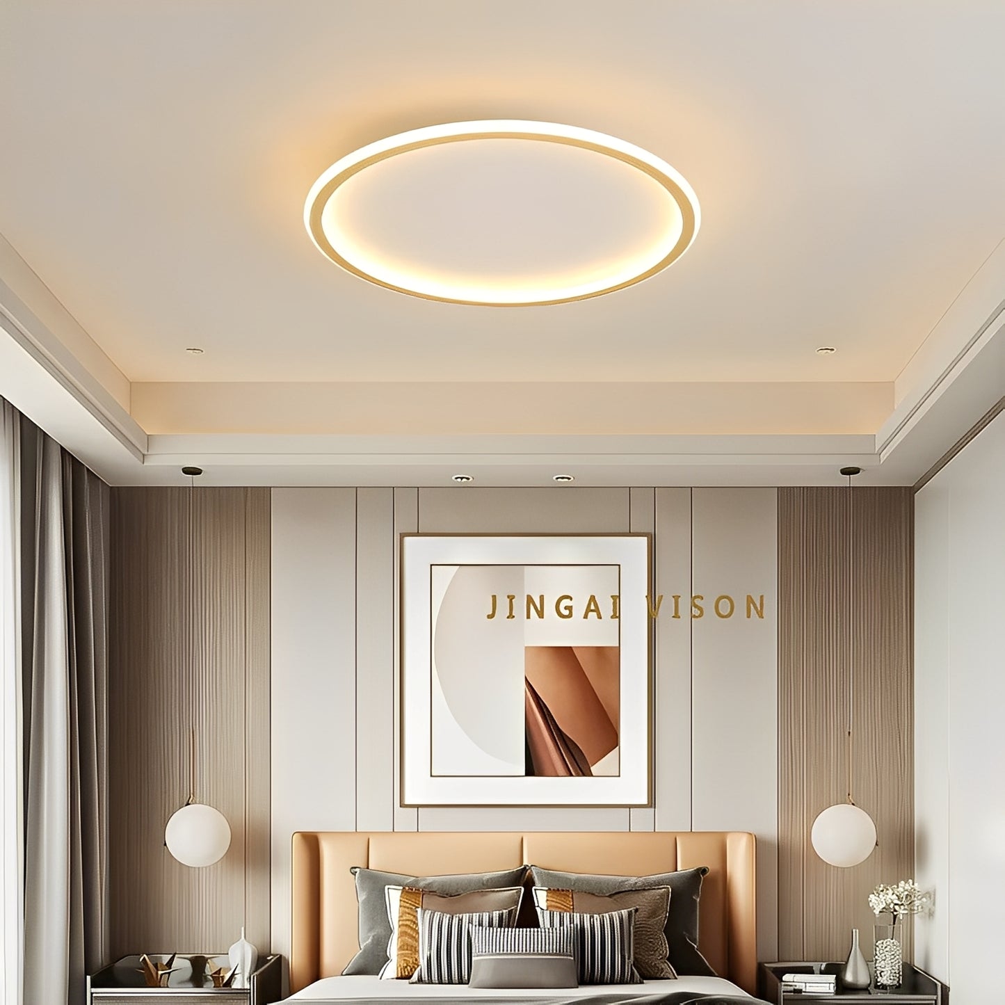 Asahi – Minimalistische LED-Rundleuchte