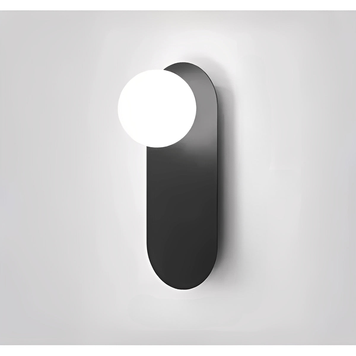 Lucie – Ovale Wandlampe
