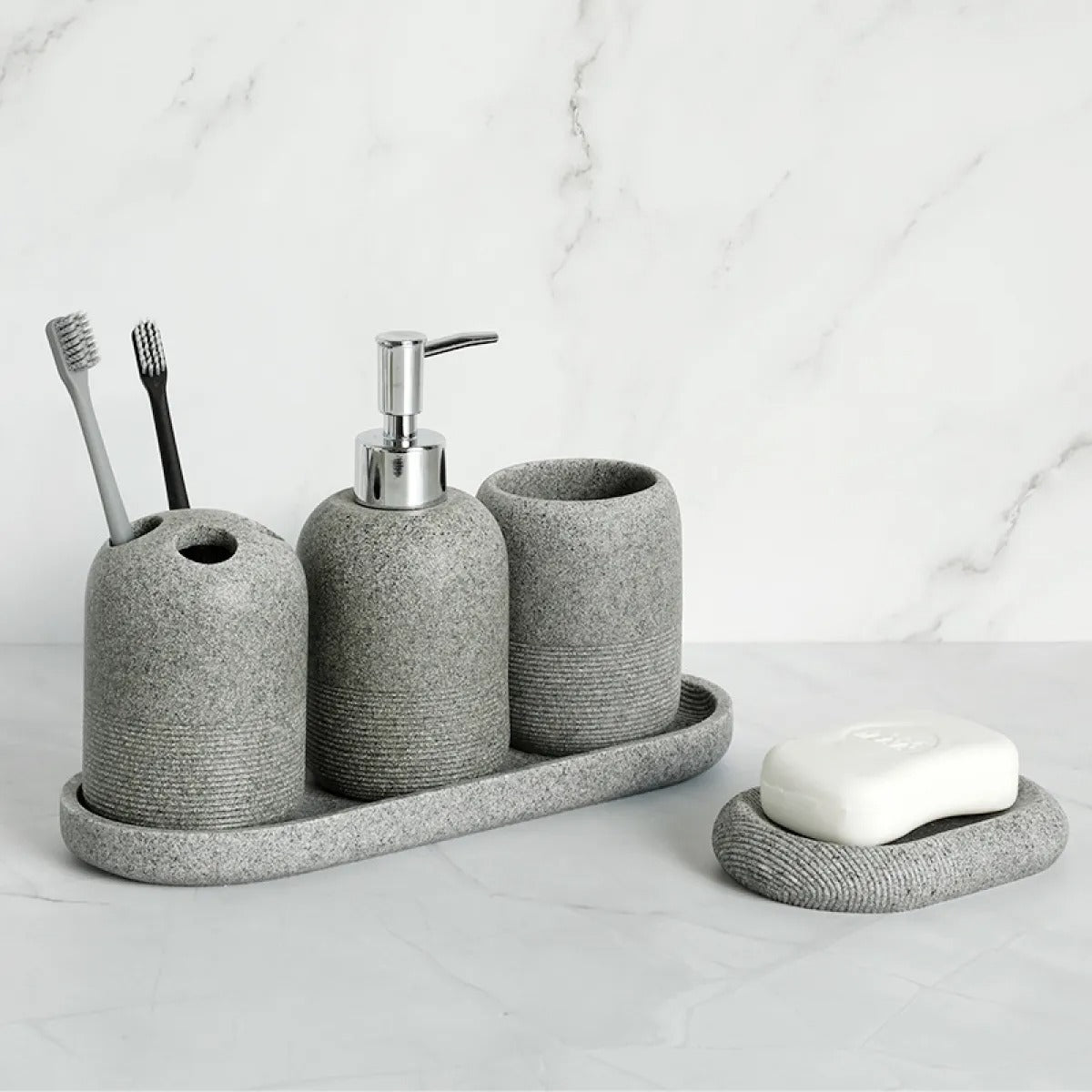 Avenor – Badezimmer-Set aus Resin