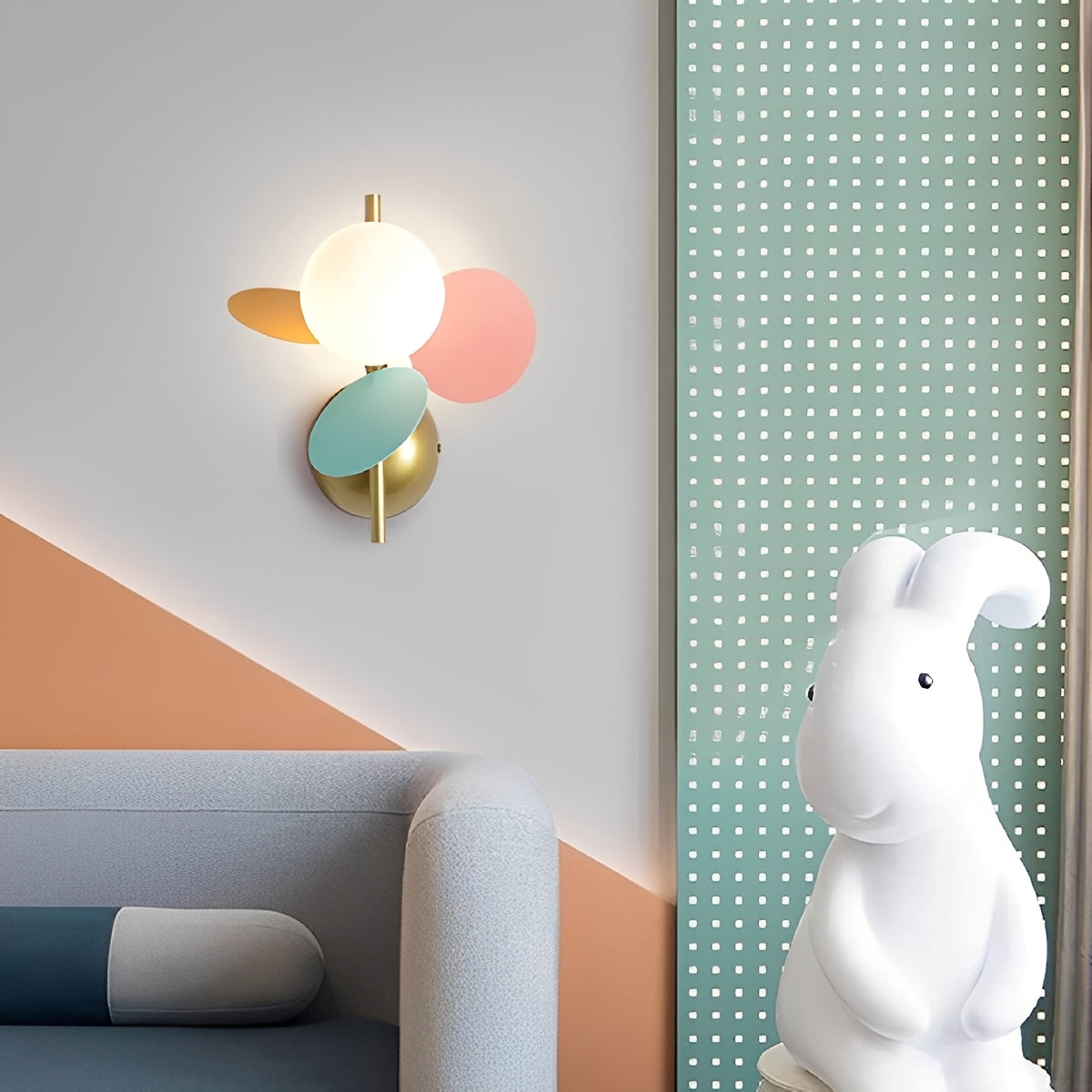 Mara – Kreative Macaron-Wandleuchte