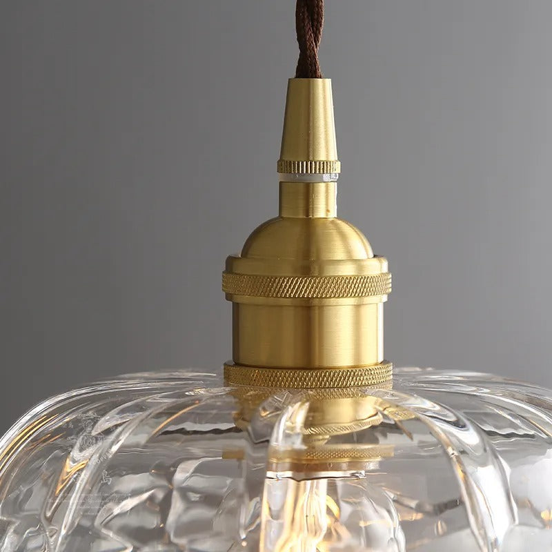 Prismelle – Minimalistische LED-Deckenleuchte aus Glas für stilvolle Wohnräume