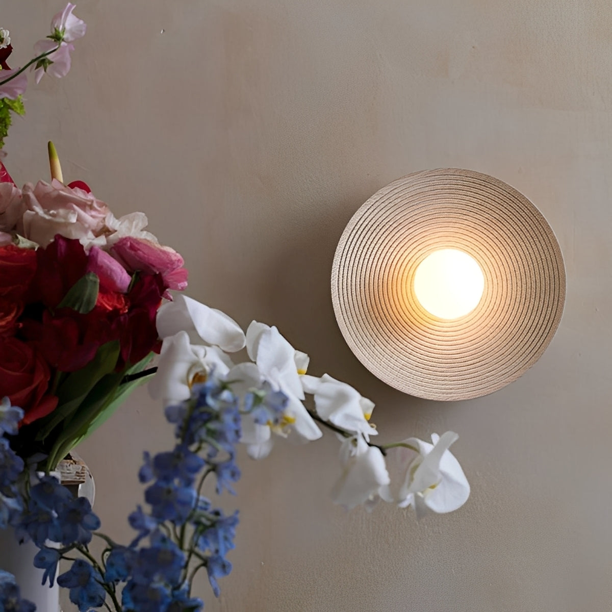 Haruki – Retro Wabi-Sabi Wandlampe