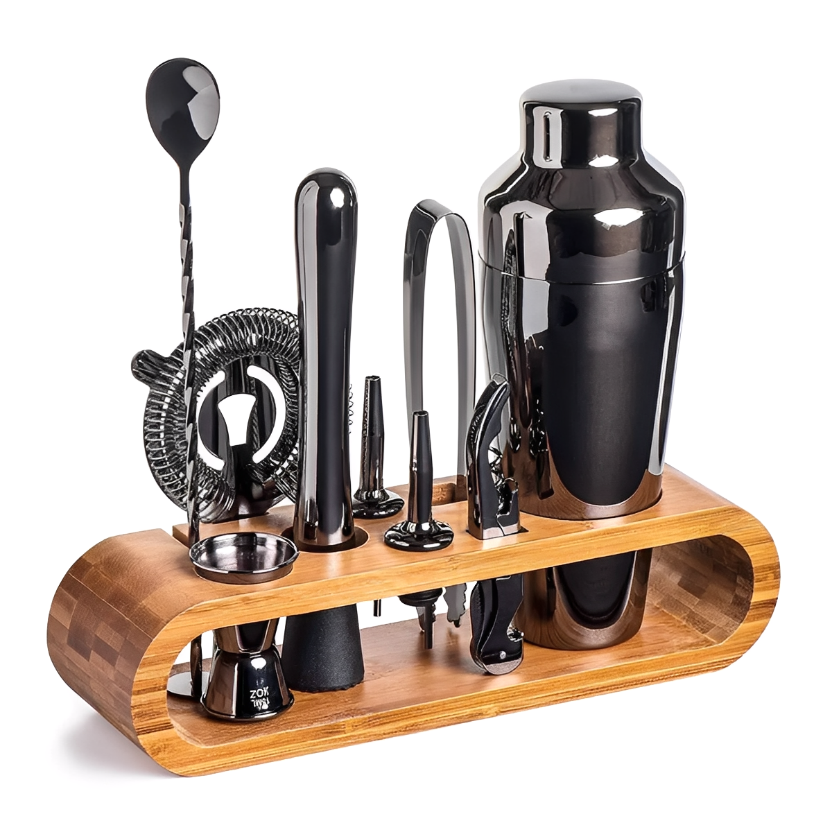 Luis – 10-teiliges Edelstahl Bar-Set