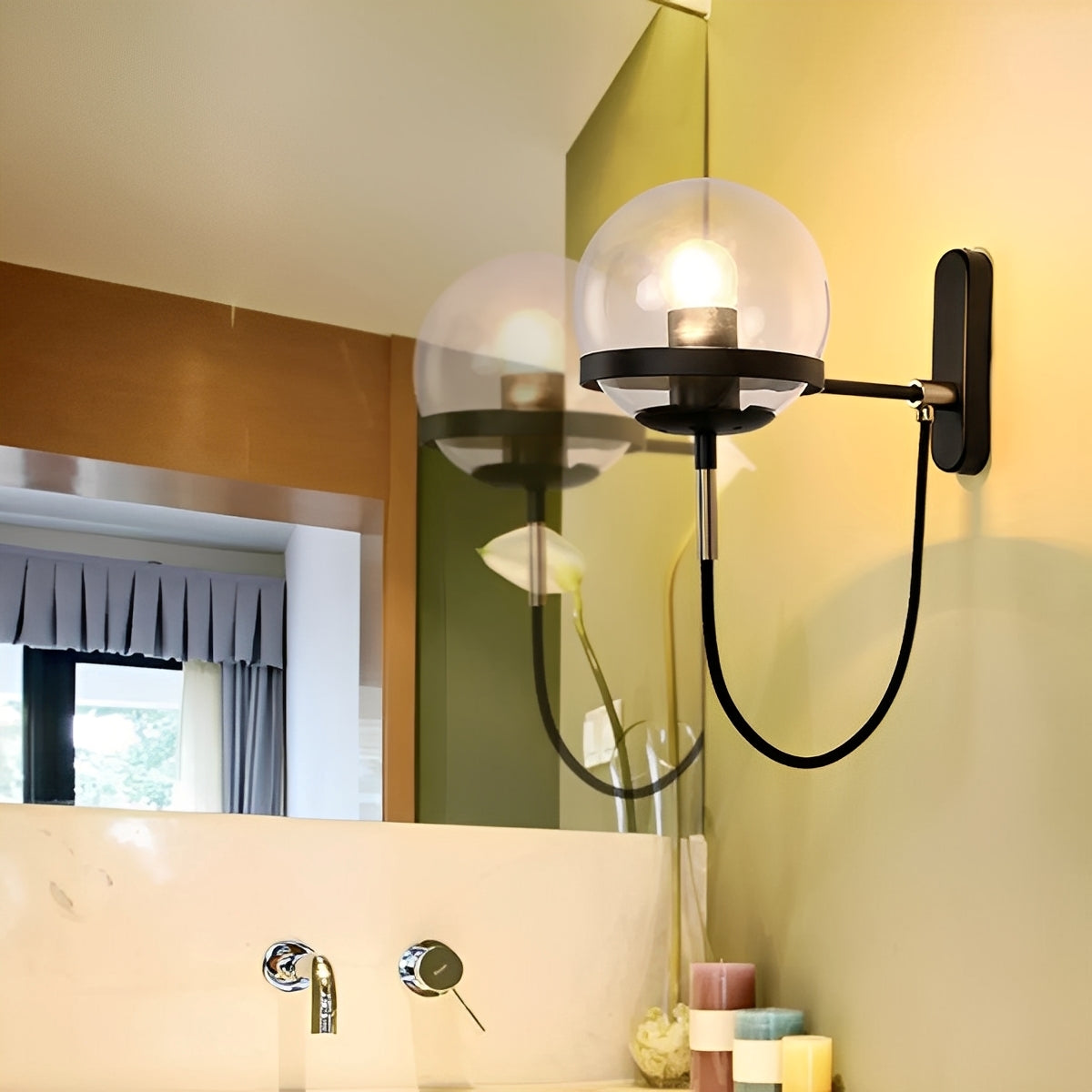 Luca – Retro Wandlampe