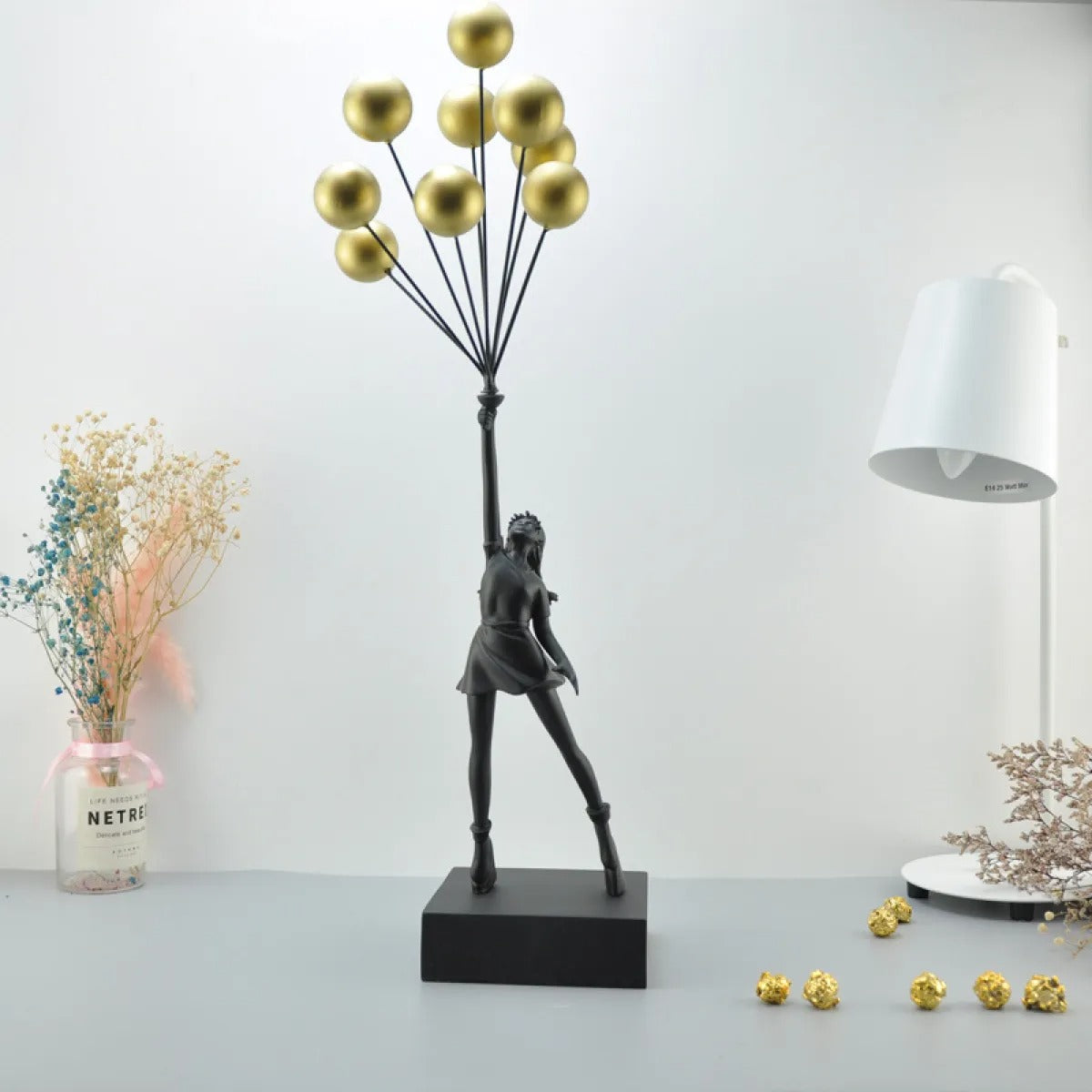 Aveline – Moderne Bubble Girl Skulptur