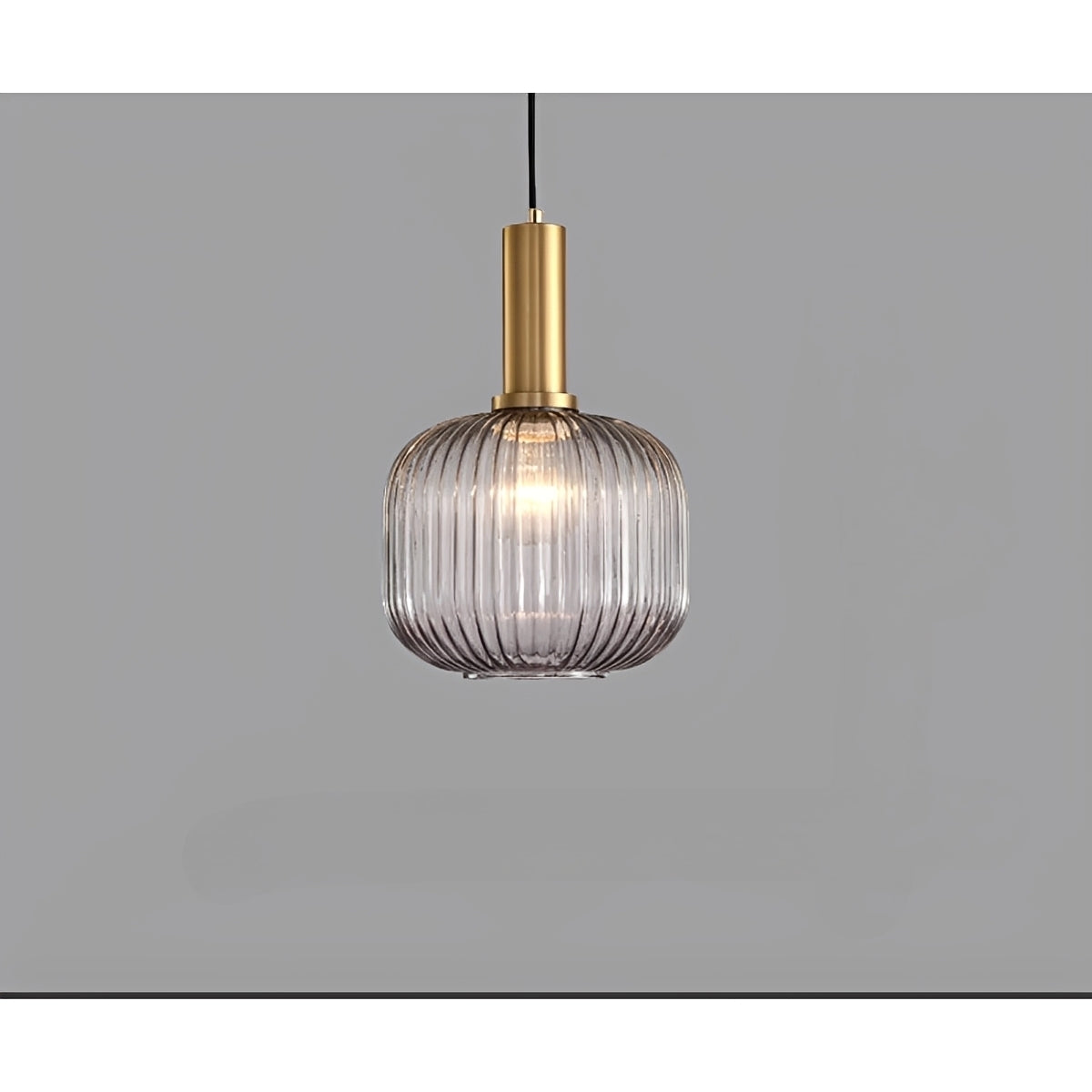 Dario – Rauchglas Pendelleuchte