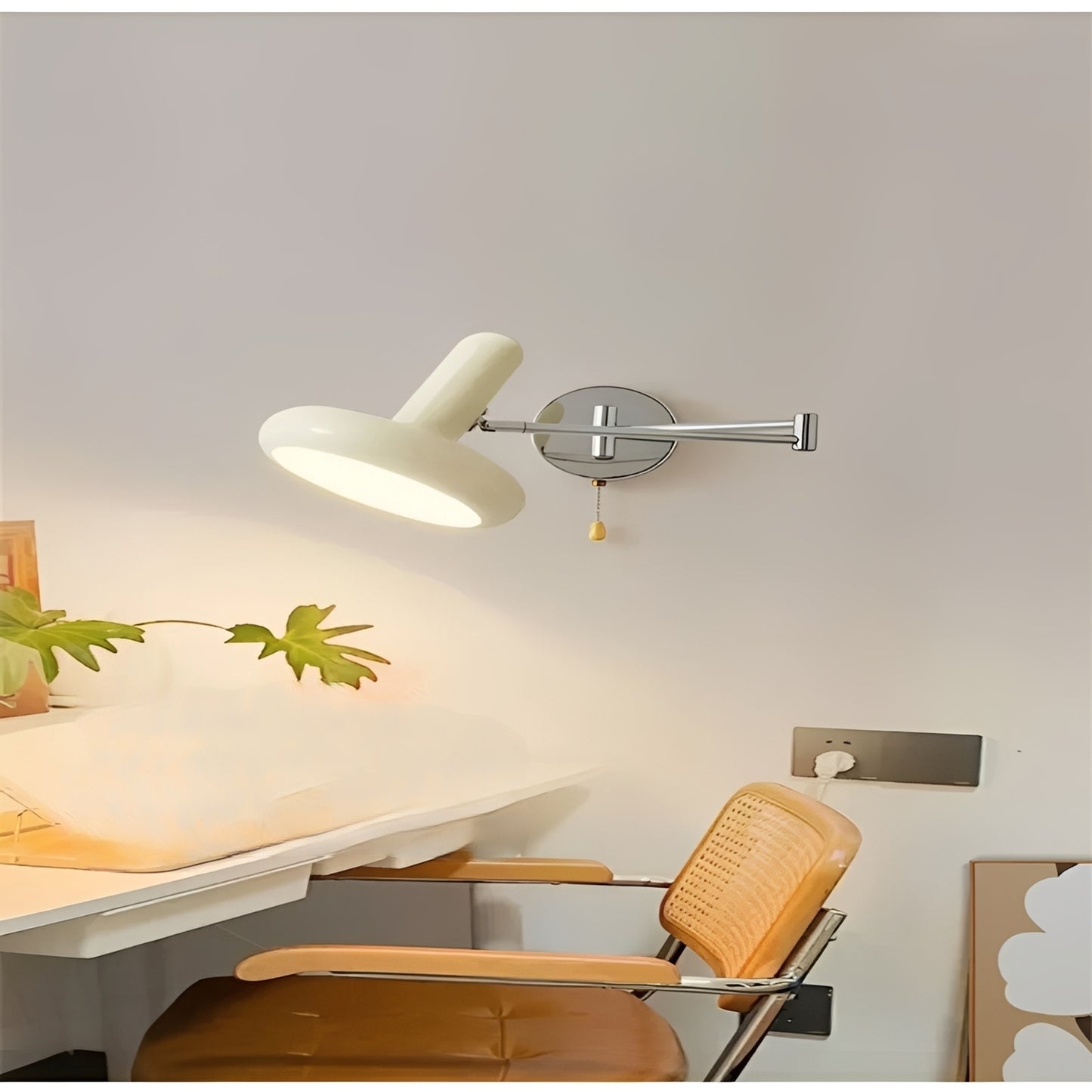Liam – Wandlampe mit Ausziehbarem Leselicht