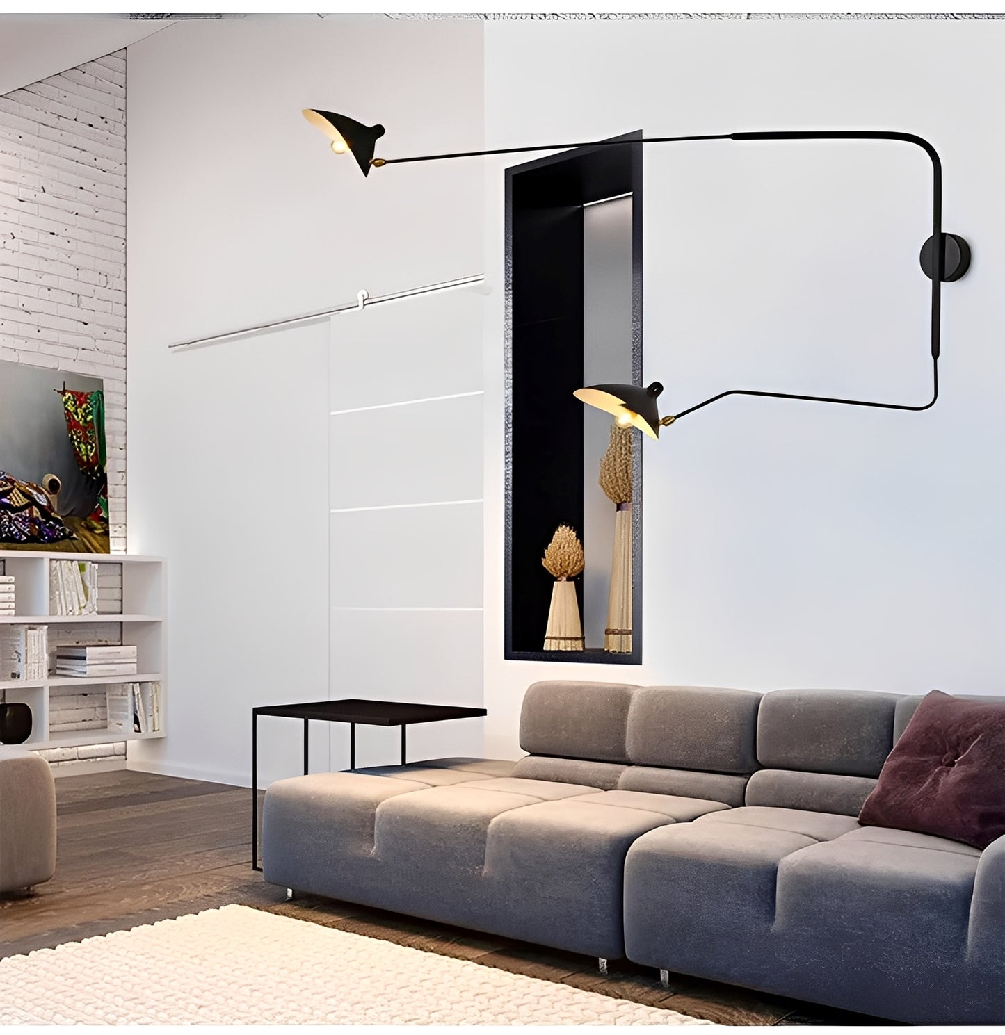 Aurelio – Moderne Wandleuchte mit Schwenkarm