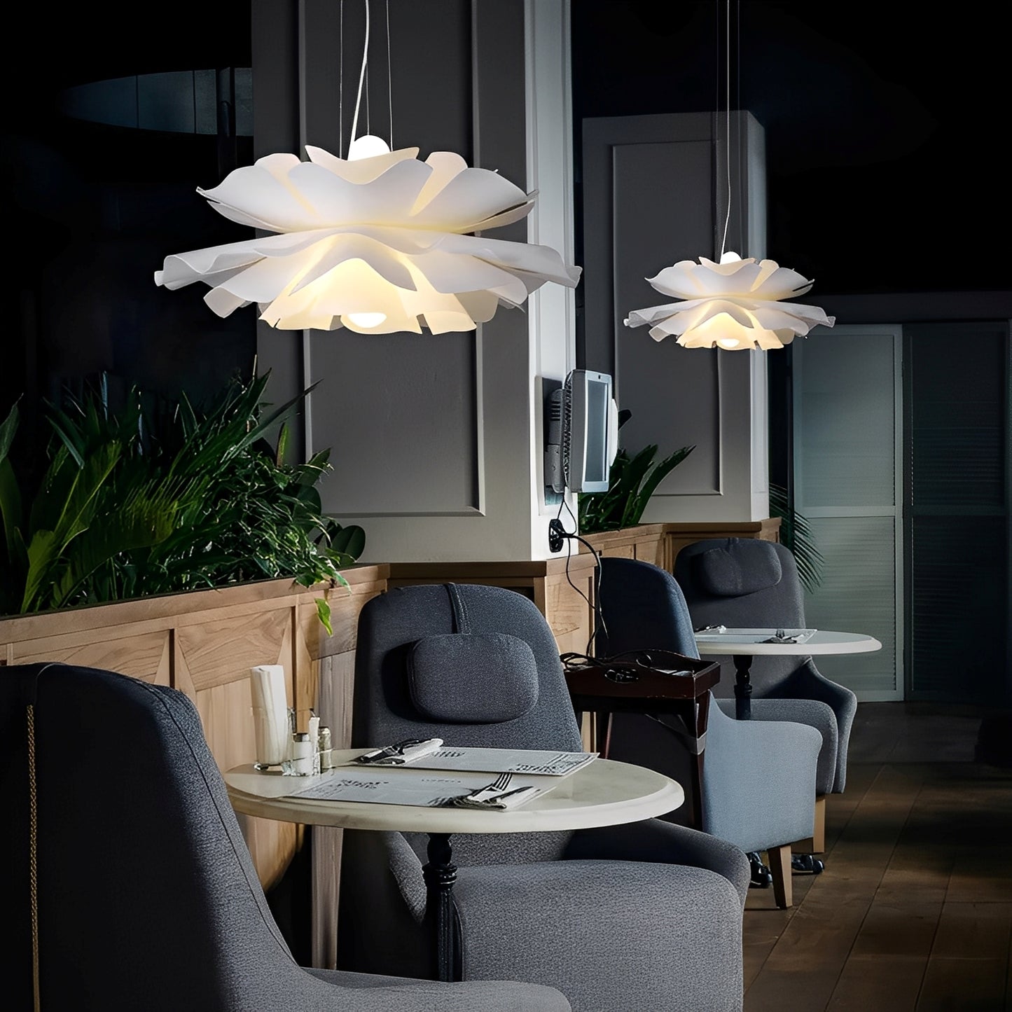 Hanari – Moderne Minimalistische Blumen-Pendelleuchte
