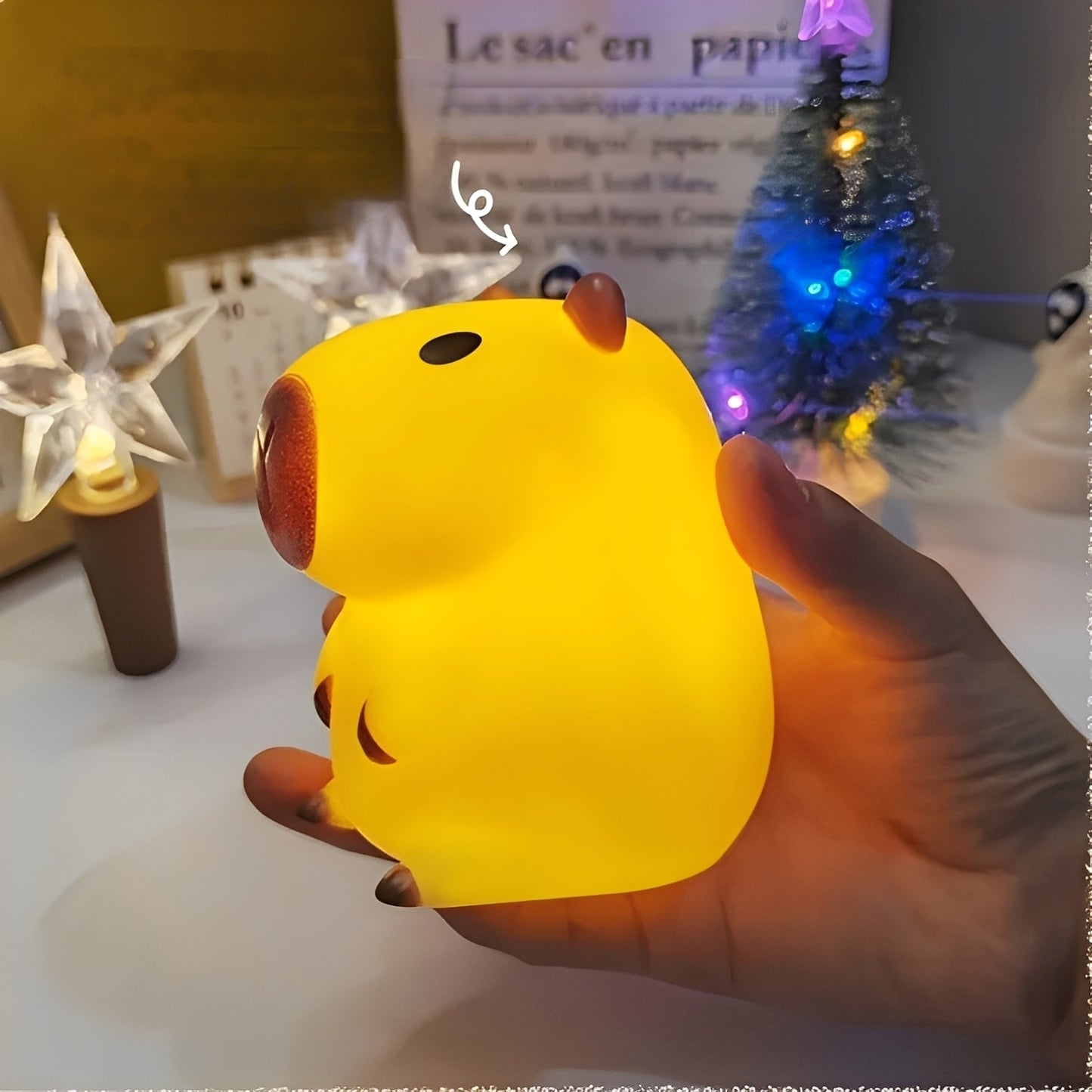 Lio – Kreative Nachtlampe in Meerschweinchen-Design