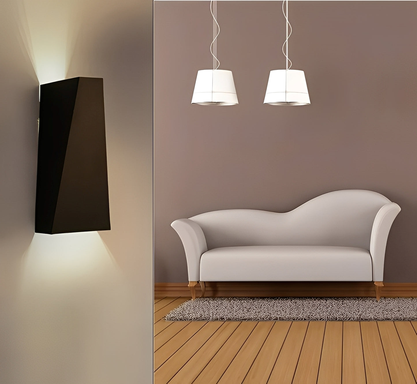 Nelia – LED Wandleuchte für Schlafzimmer