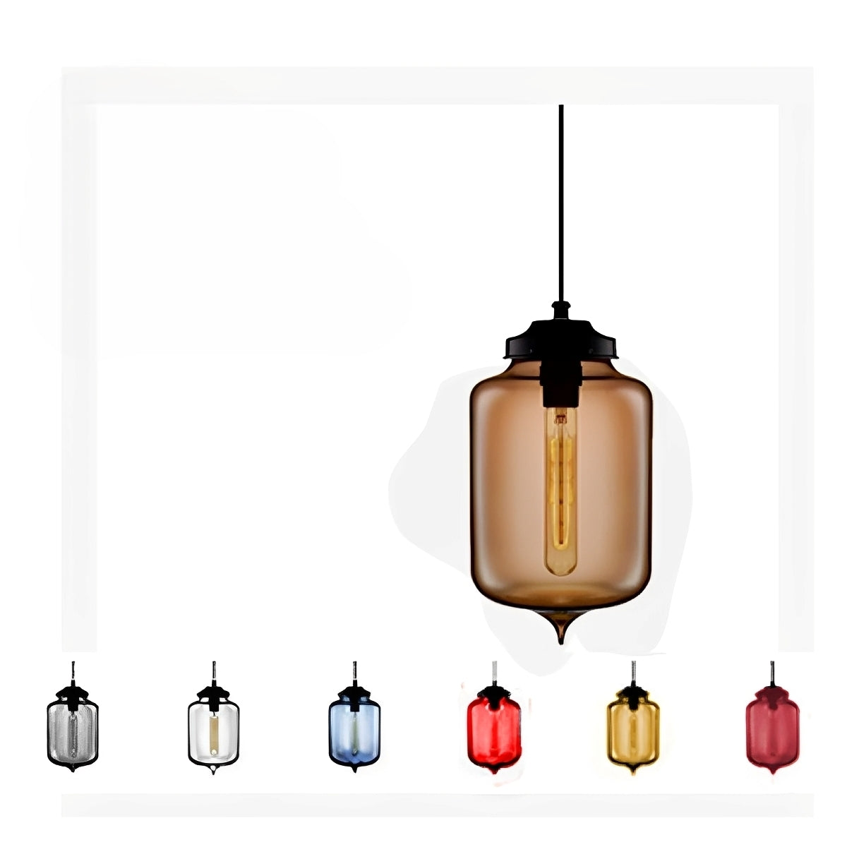 Lennart – Moderne Glas-Pendelleuchte