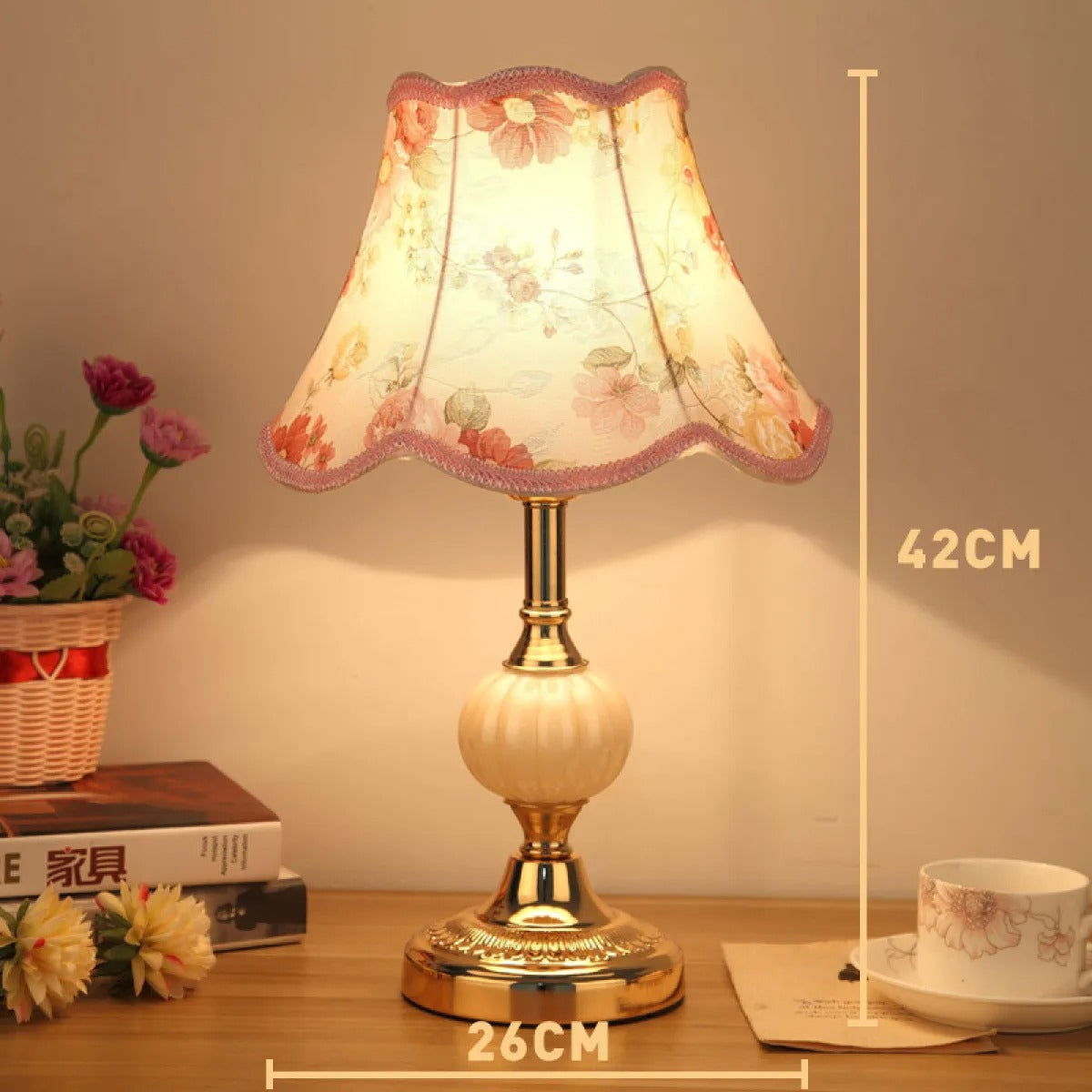 Miyako – Hochwertige Glas-Tischlampe