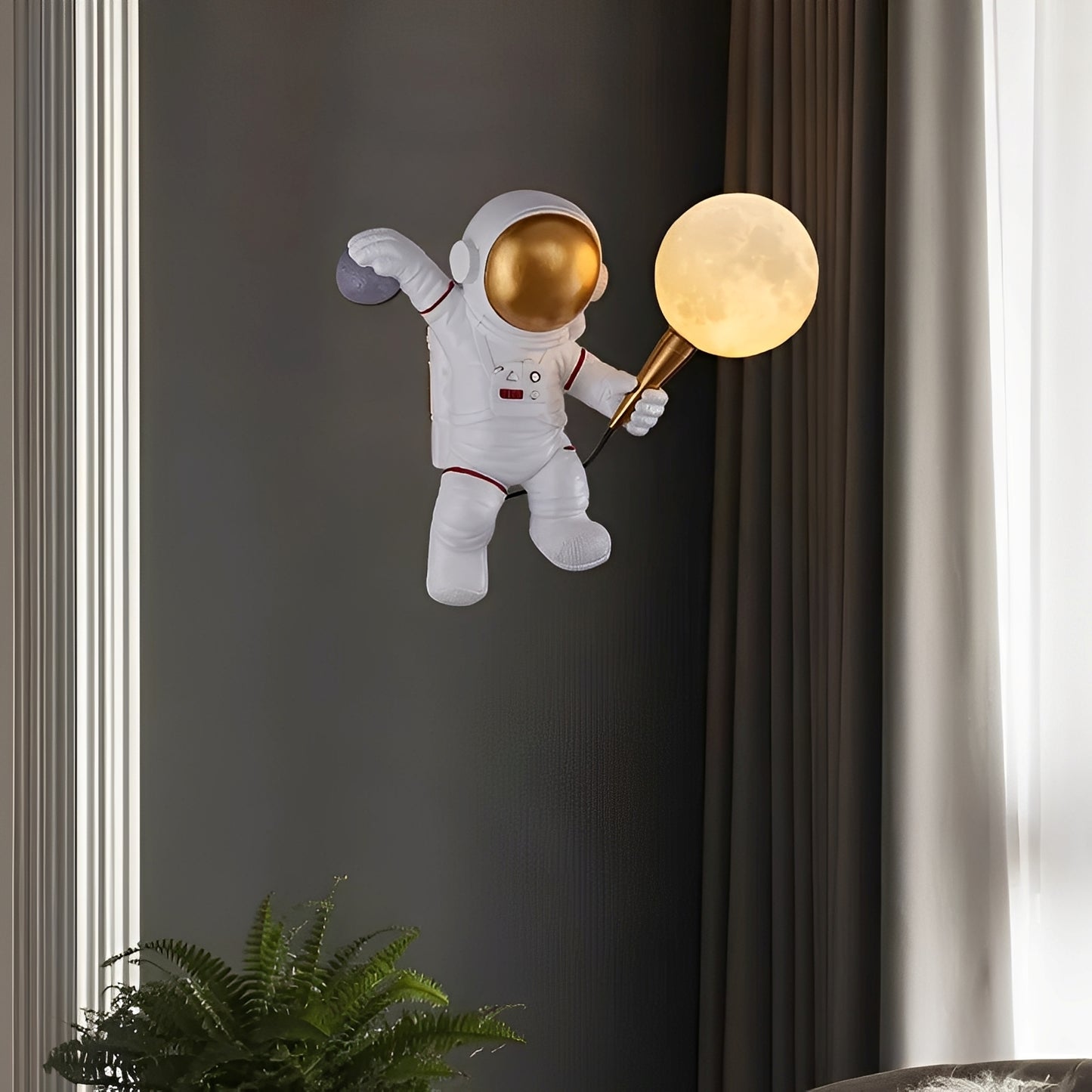 Astrolino – Kreative Astronauten-Wandleuchte