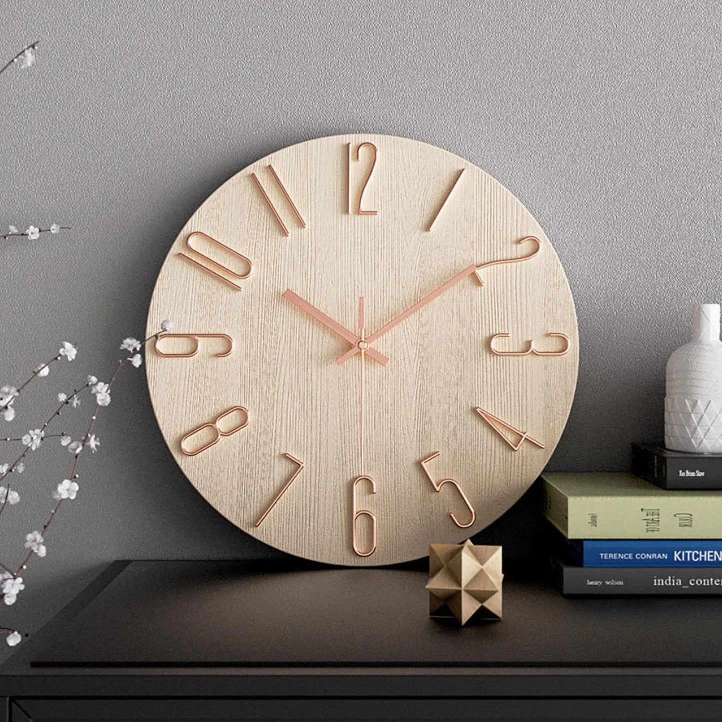 Lennox – Schlichte 12-Zoll Wanduhr