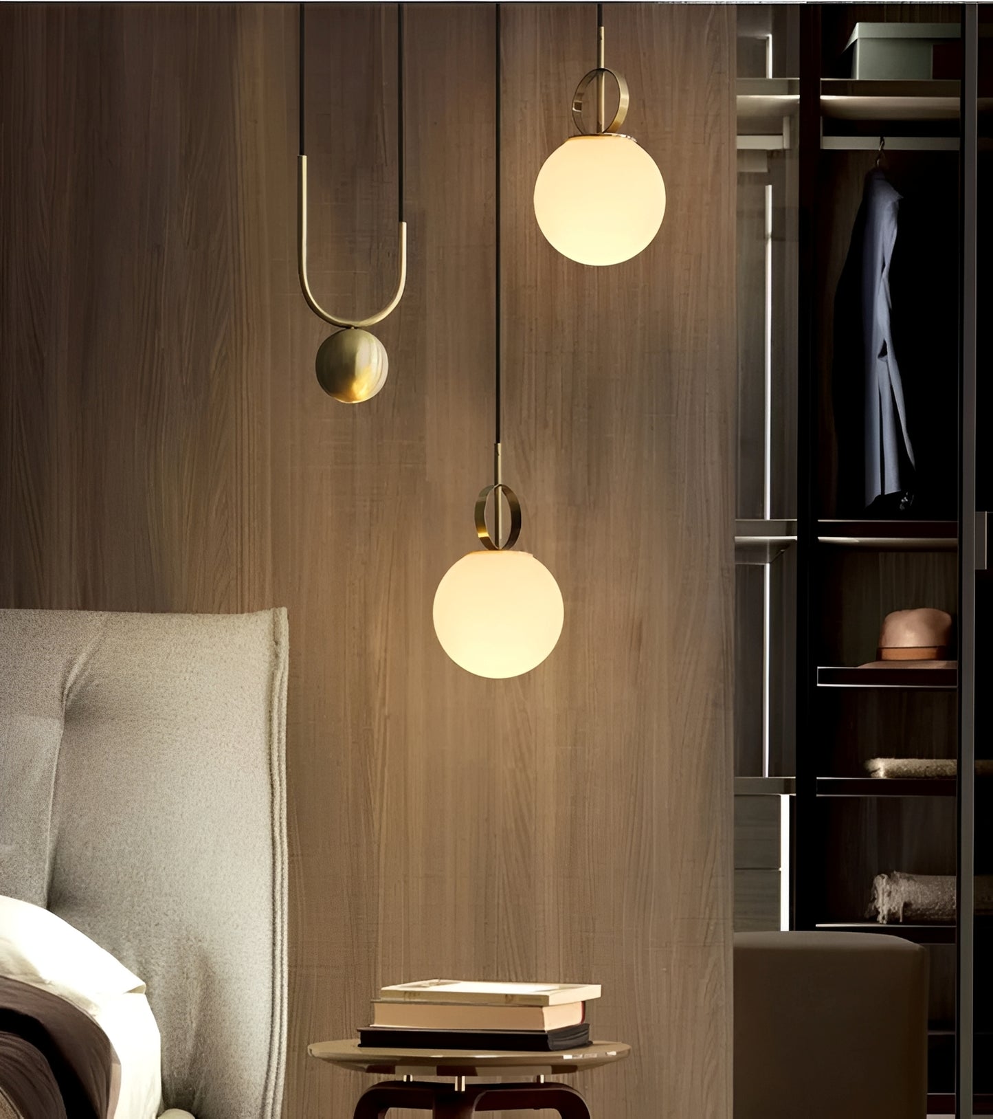 Vireo – Postmoderne Glas-Kugel Designer-Hängeleuchte