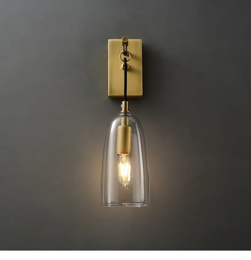 Lavio – Designer Glas-Wandleuchte