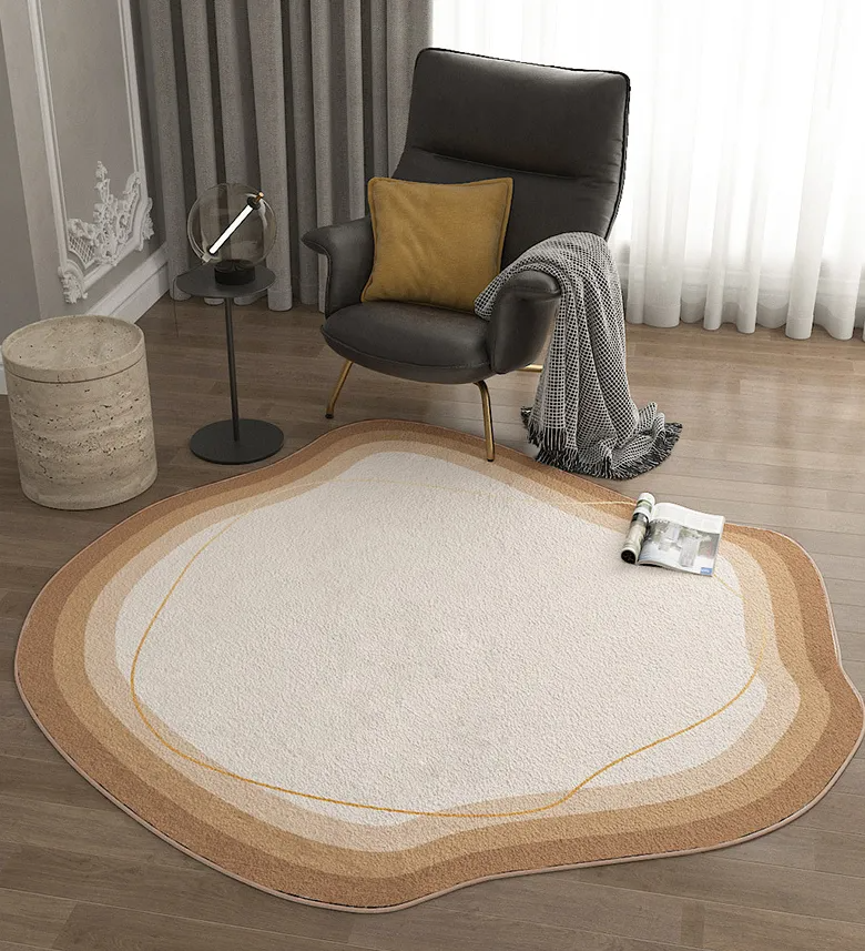 Ivara – Geometrischer Plüschteppich