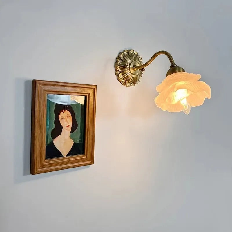 Elena – Vintage Kupfer Wandleuchte