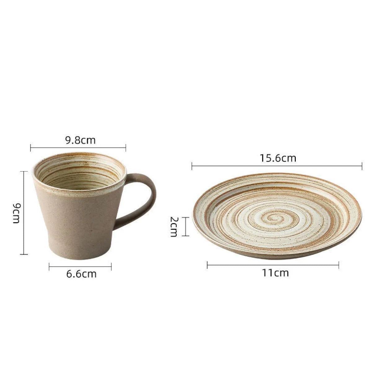Felipe – Elegante Stoneware Kaffeetasse