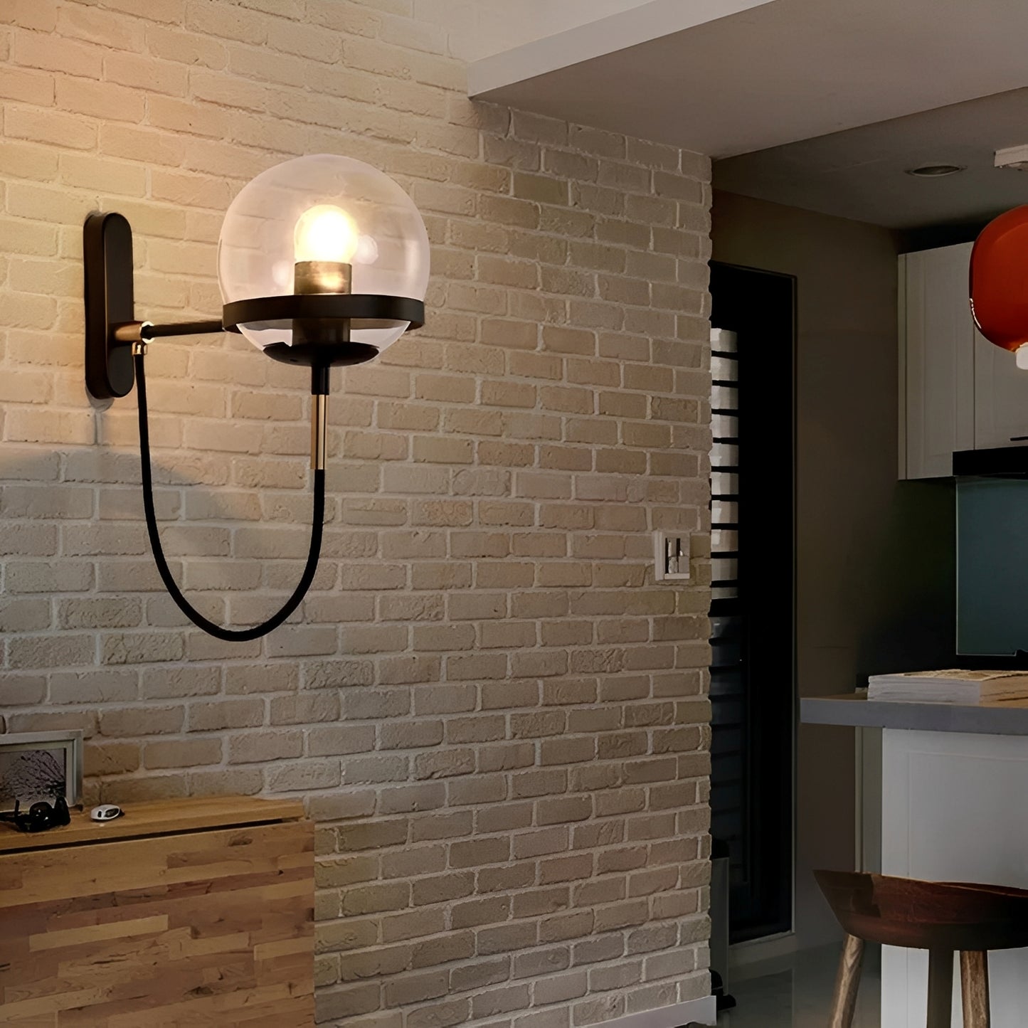 Luca – Retro Wandlampe