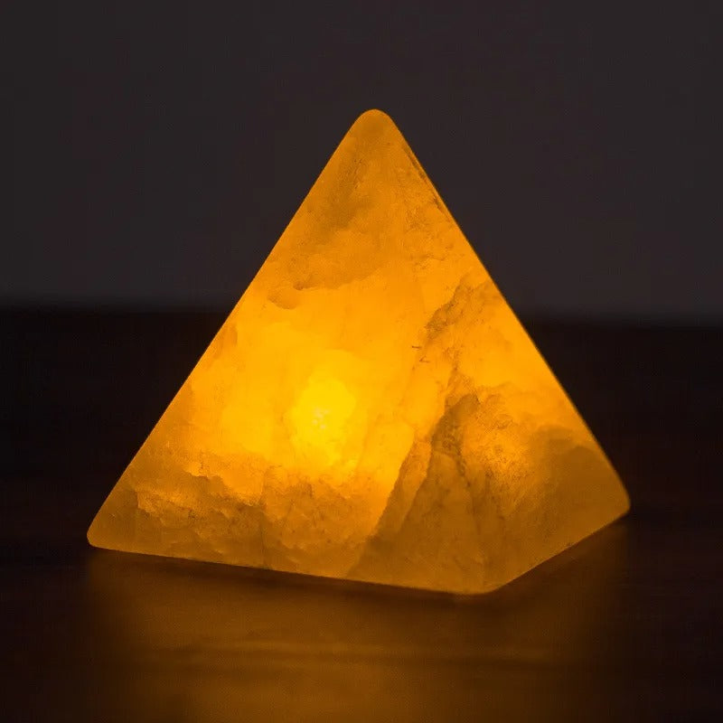 Astra – Naturstein-Pyramidenlampe