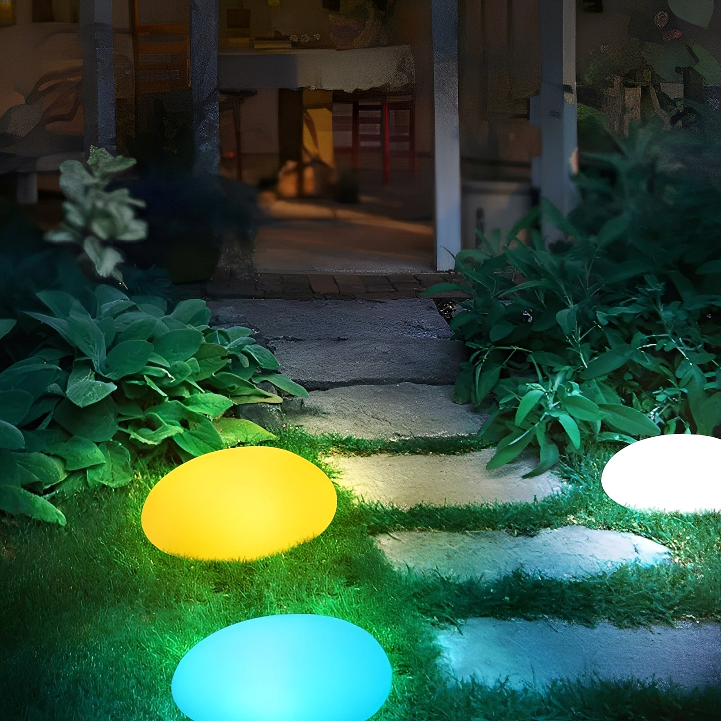 Sakura – Solar-LED Gartenleuchte in Steinoptik