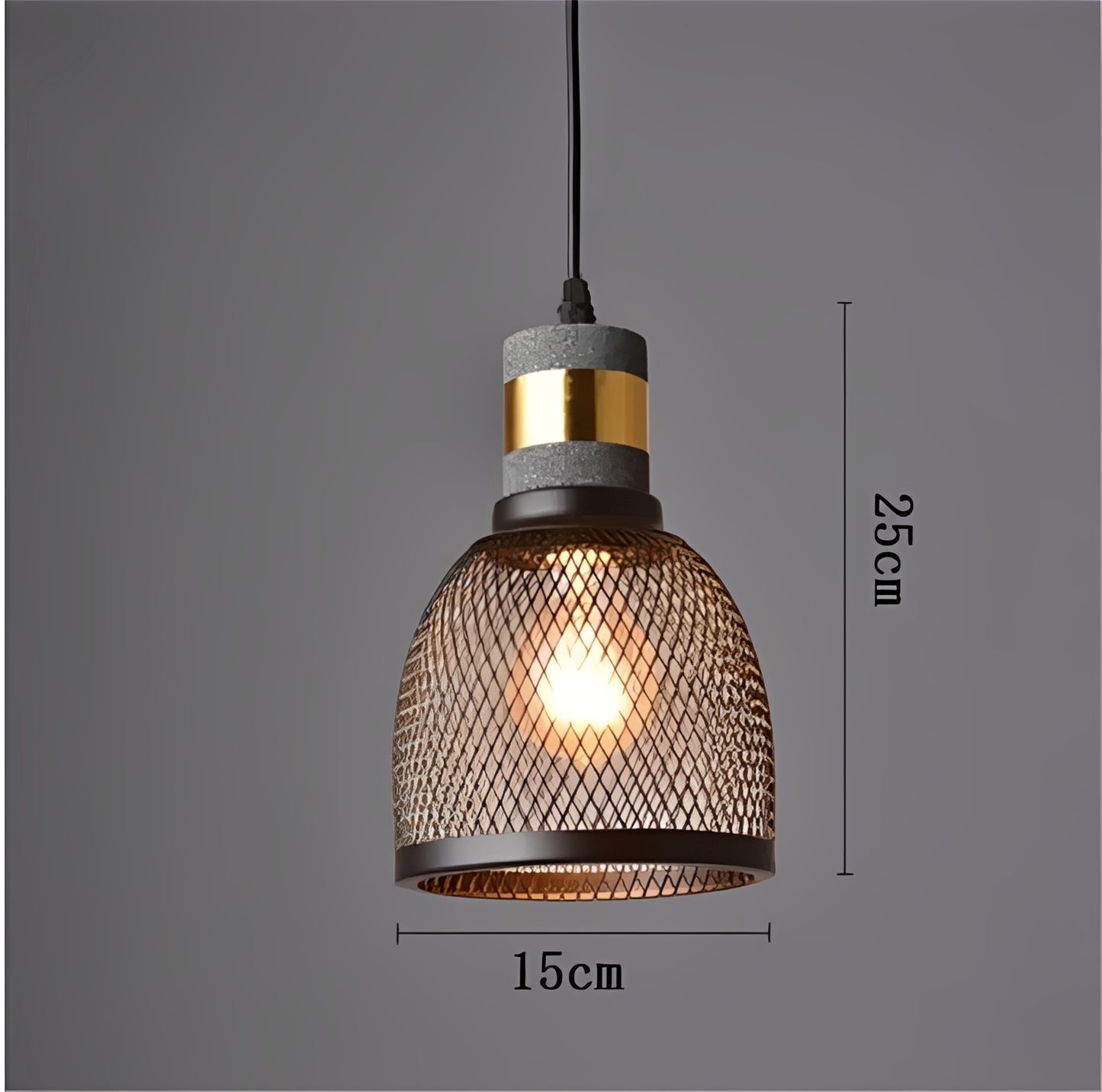 Hudson – Vintage Industrie-Pendelleuchte