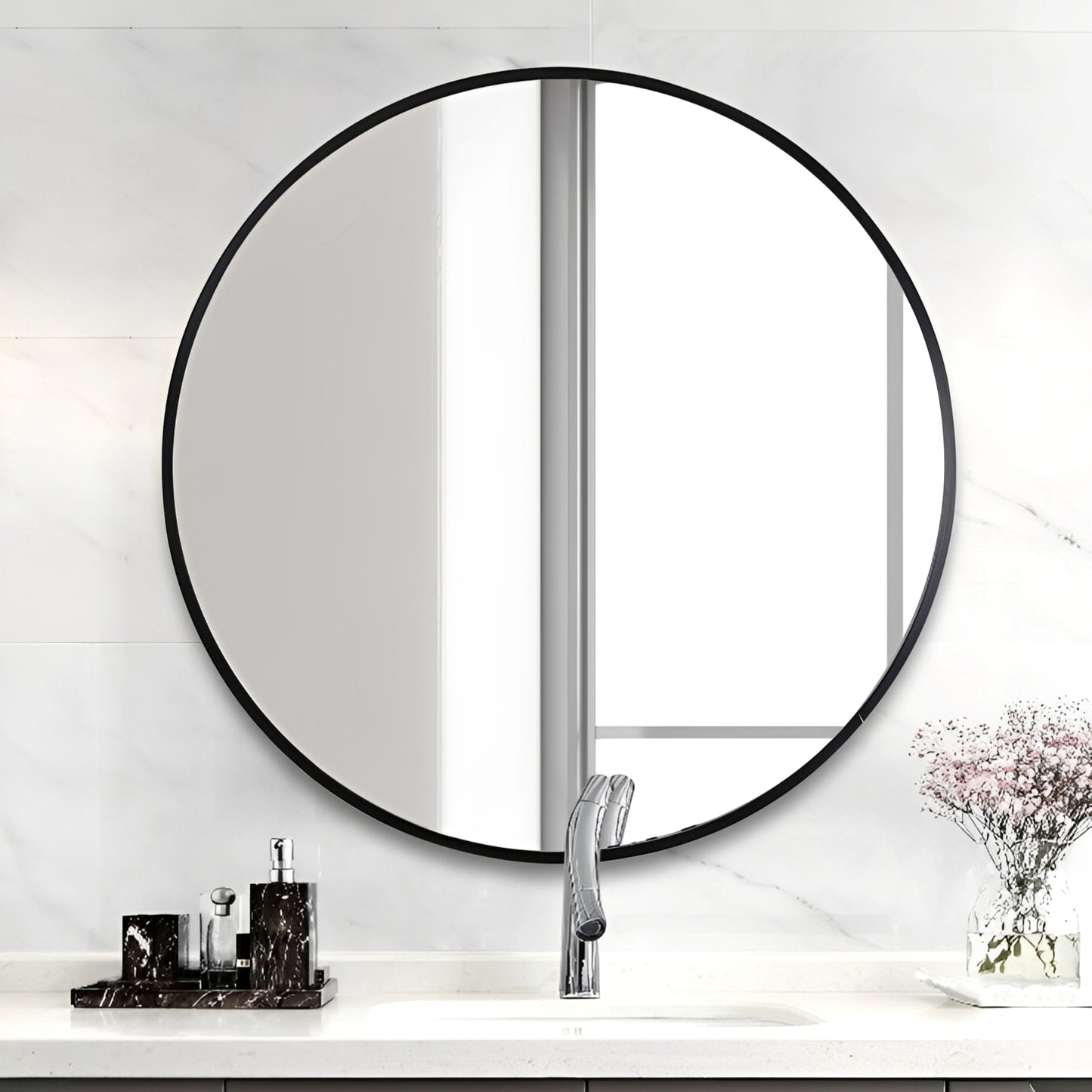 Elio – Eleganter Badezimmerspiegel