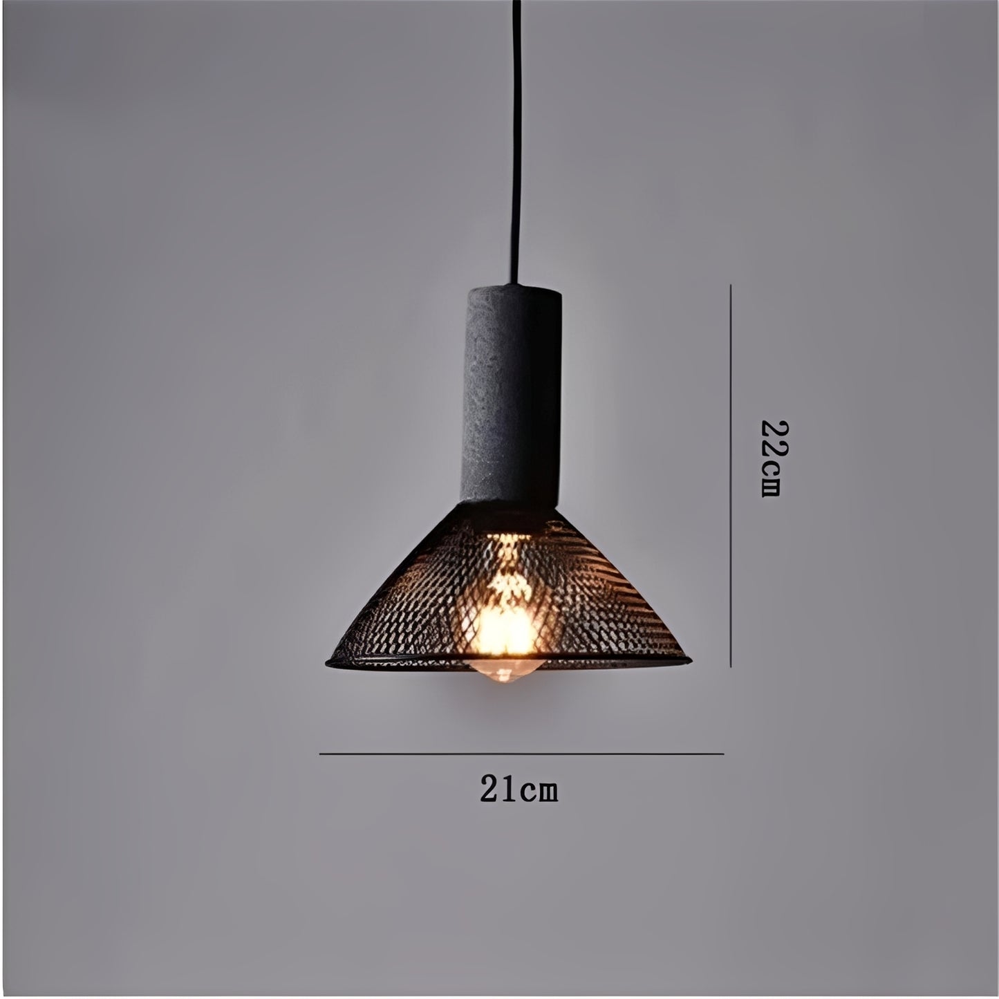 Hudson – Vintage Industrie-Pendelleuchte