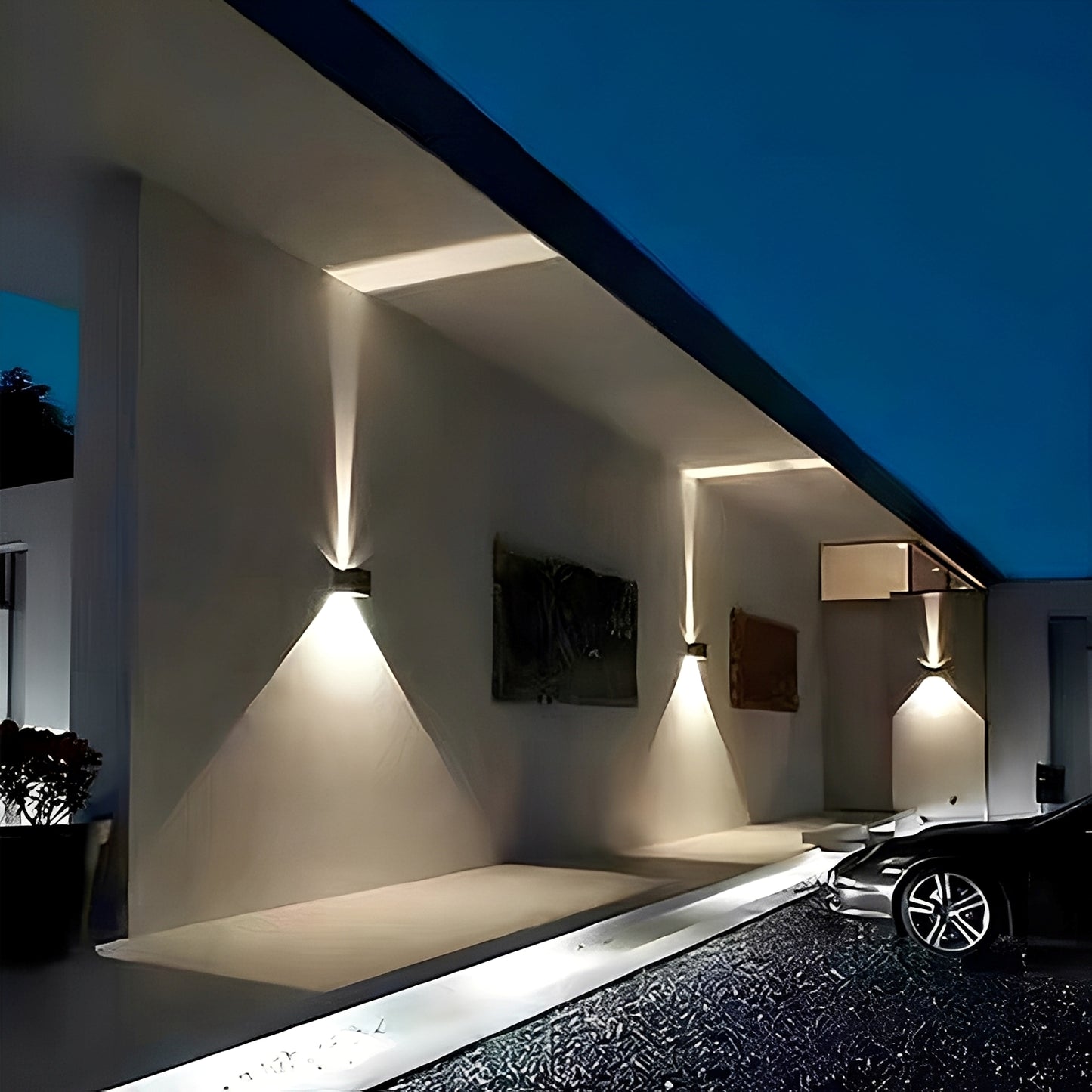 Kian – Outdoor LED-Wandleuchte Wasserdicht