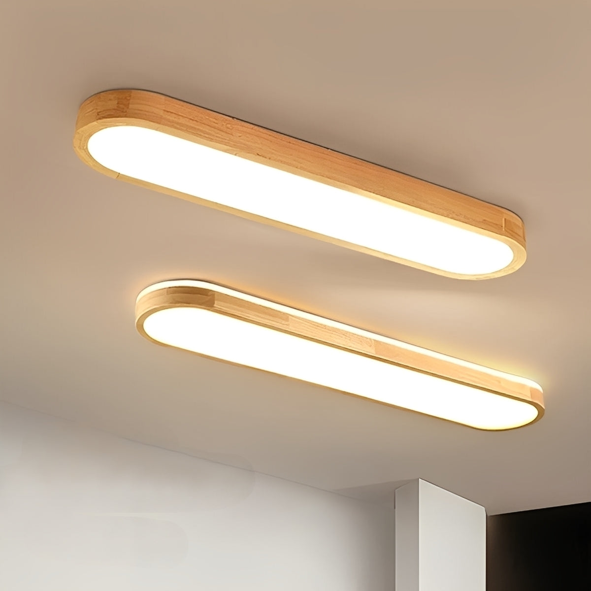 Draco – Stylische Ovale Acryl-LED-Deckenleuchte