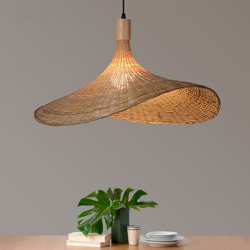 Bambusa – Rattan-Bambus Pendelleuchte