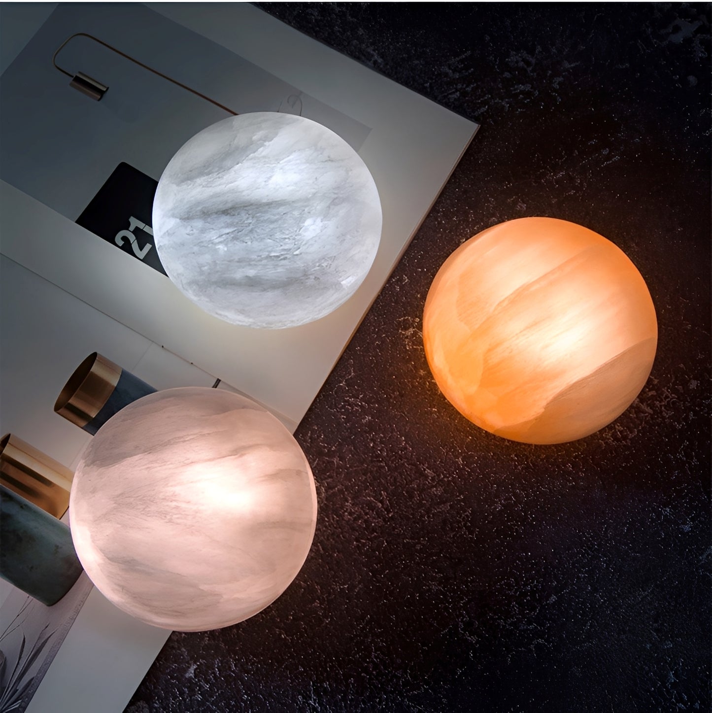 Selina – Mineral Nachtlampe