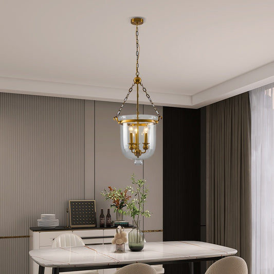 Mariste – Loft Glas-Kerzen Pendelleuchte