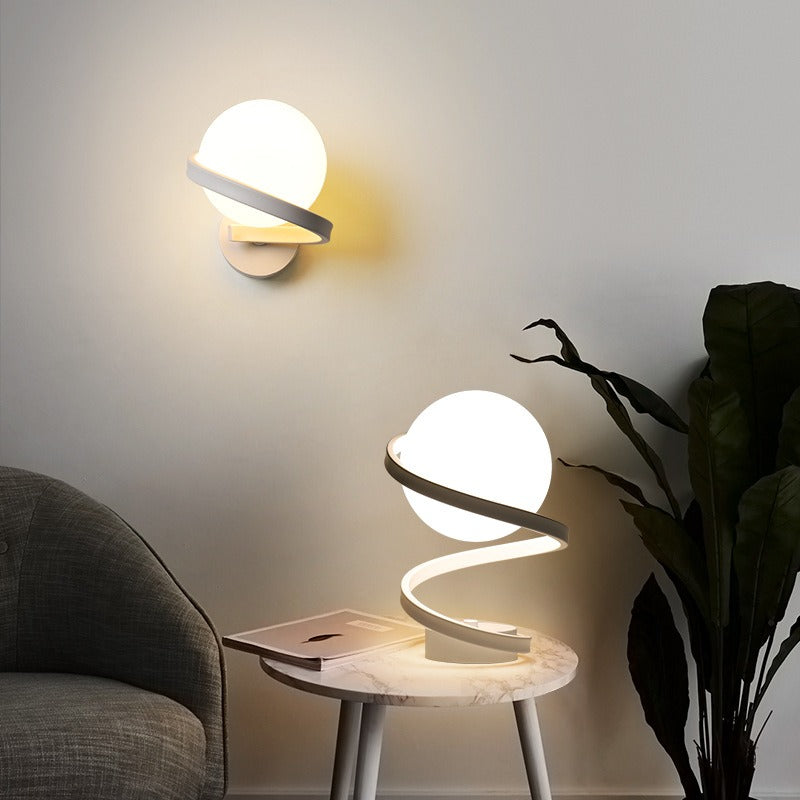 Alessia – Perlen Design Tischlampe
