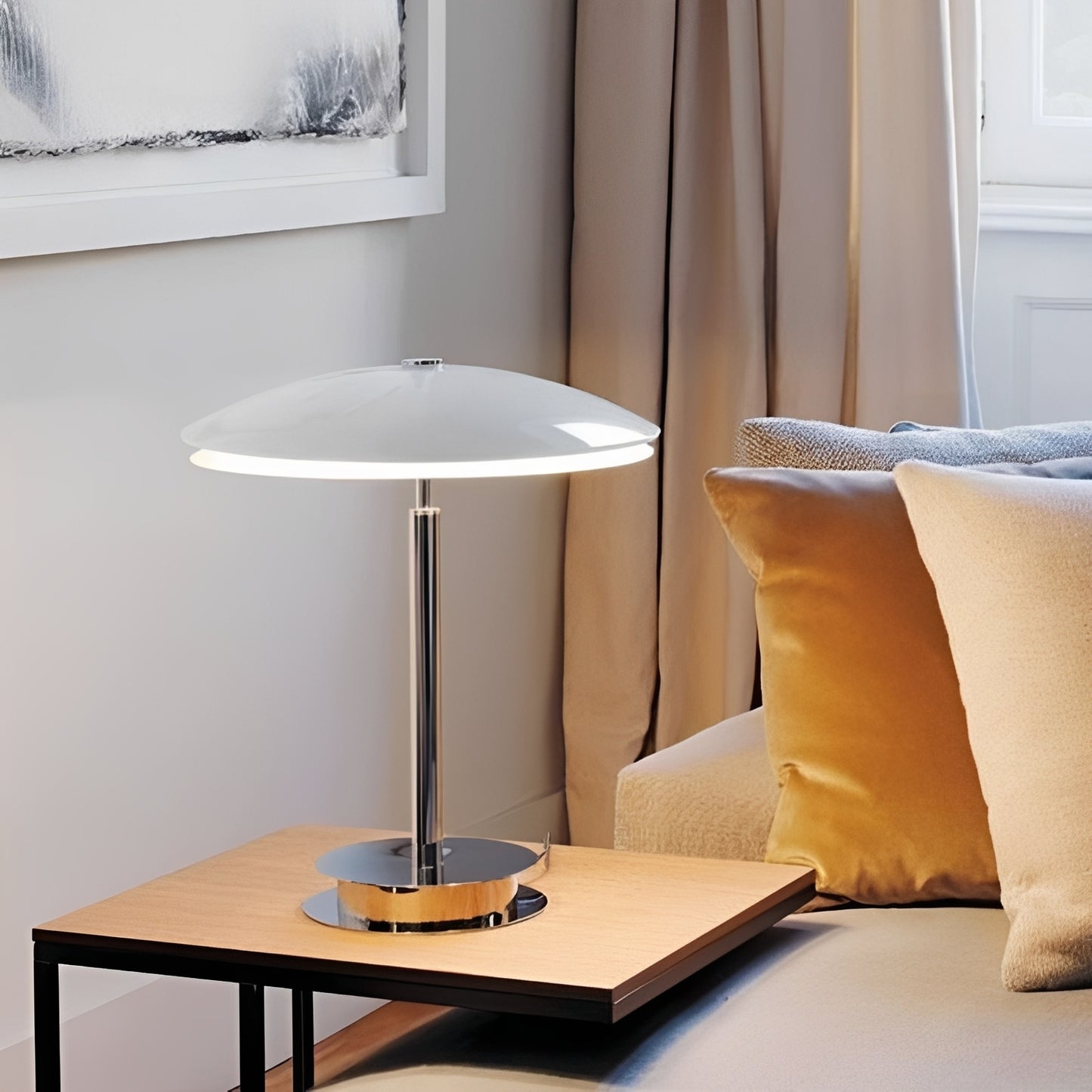 Mireva – Schlichte Pilz-Tischlampe